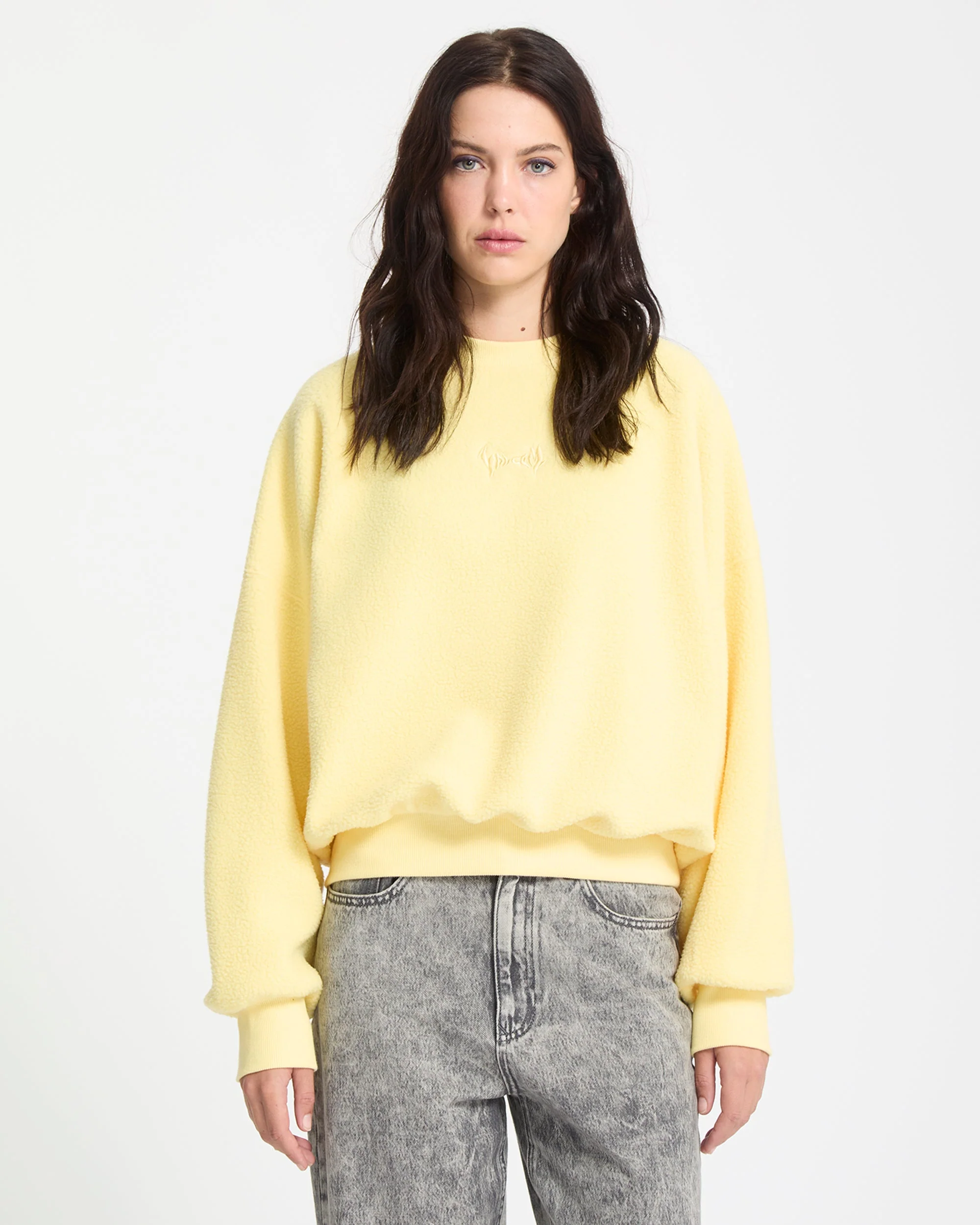 Sweatshirt Sherpa Piou - Dawn Yellow