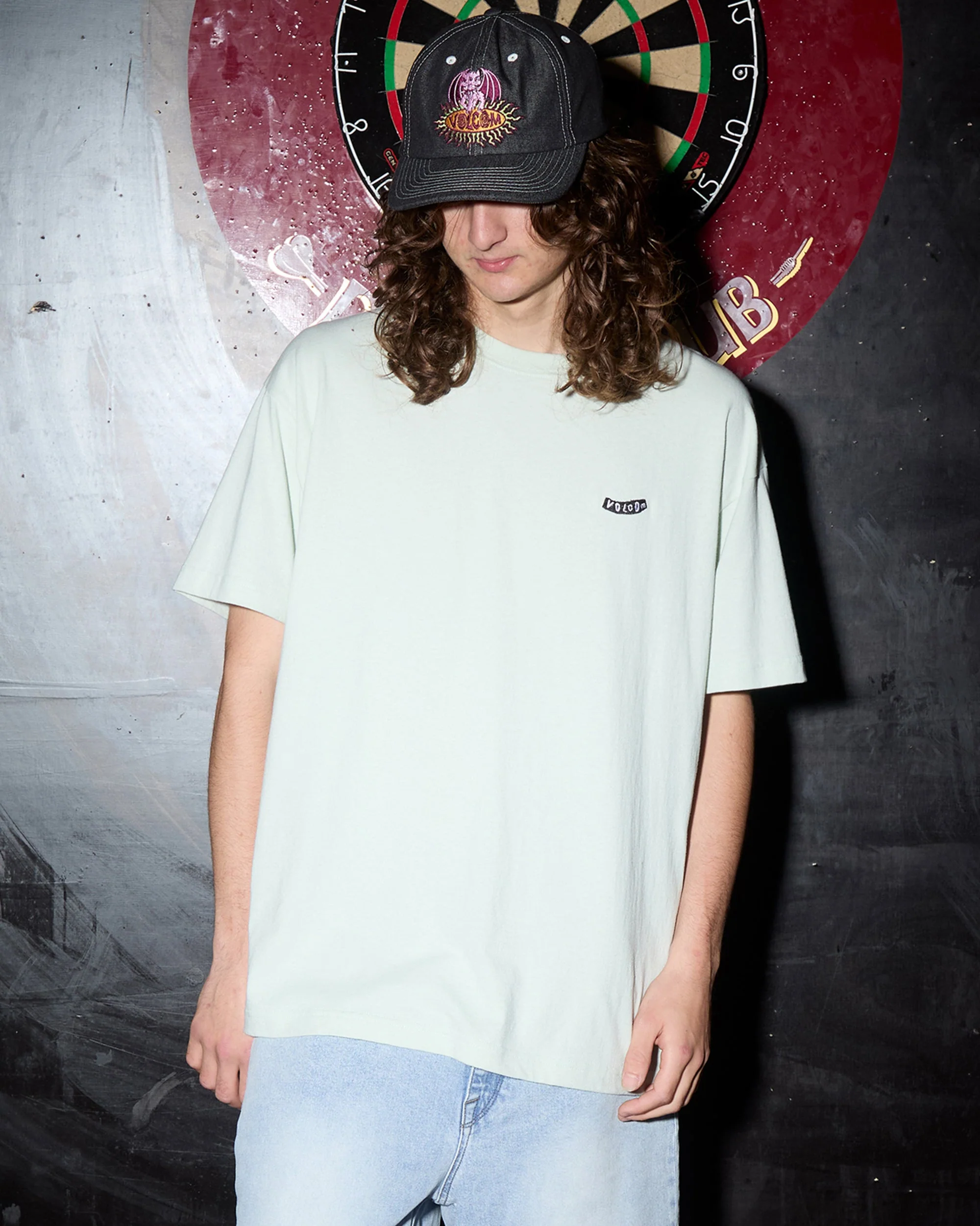 T-shirt Pistol Stone - Pale Aqua