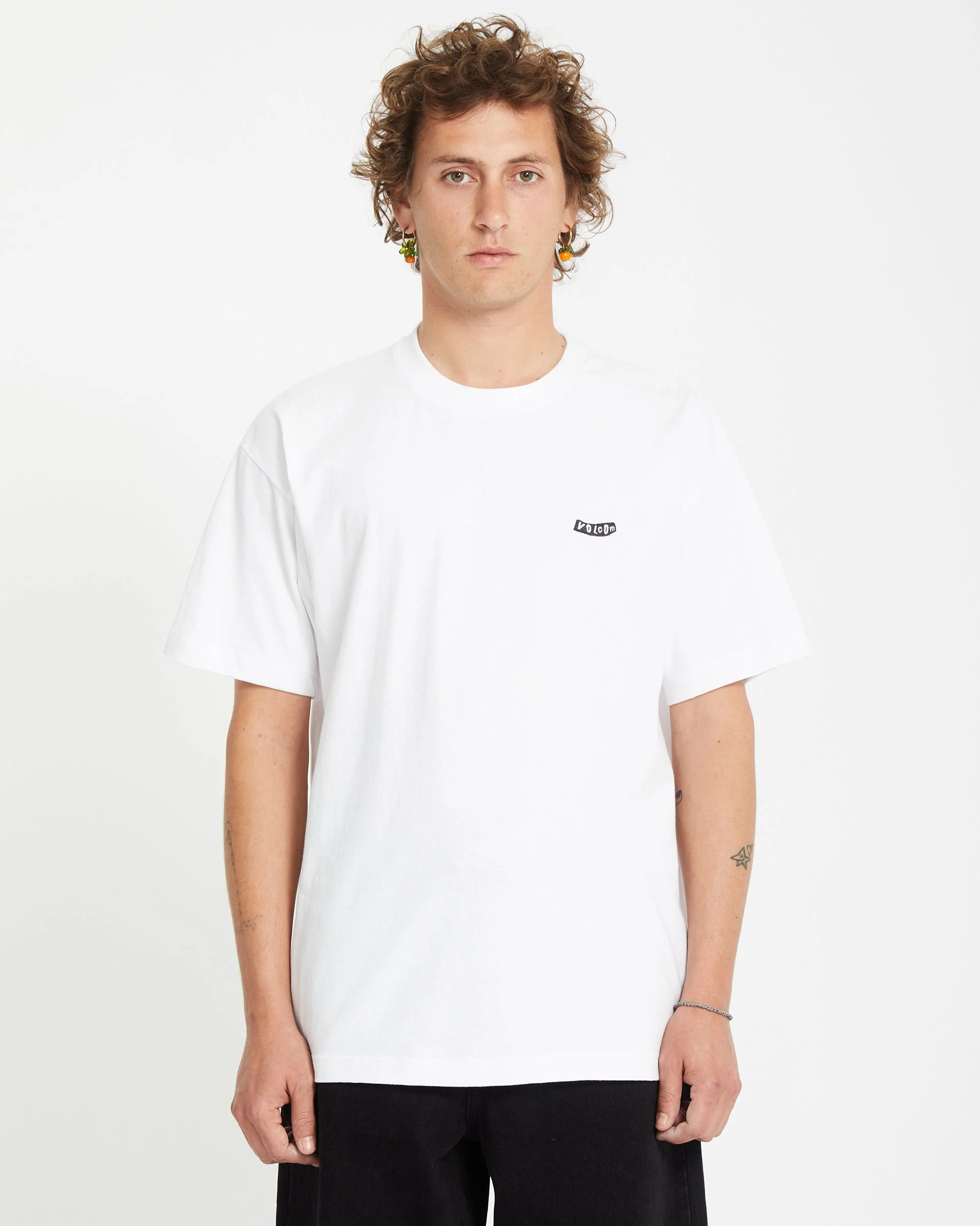 T-shirt Pistol Stone - White