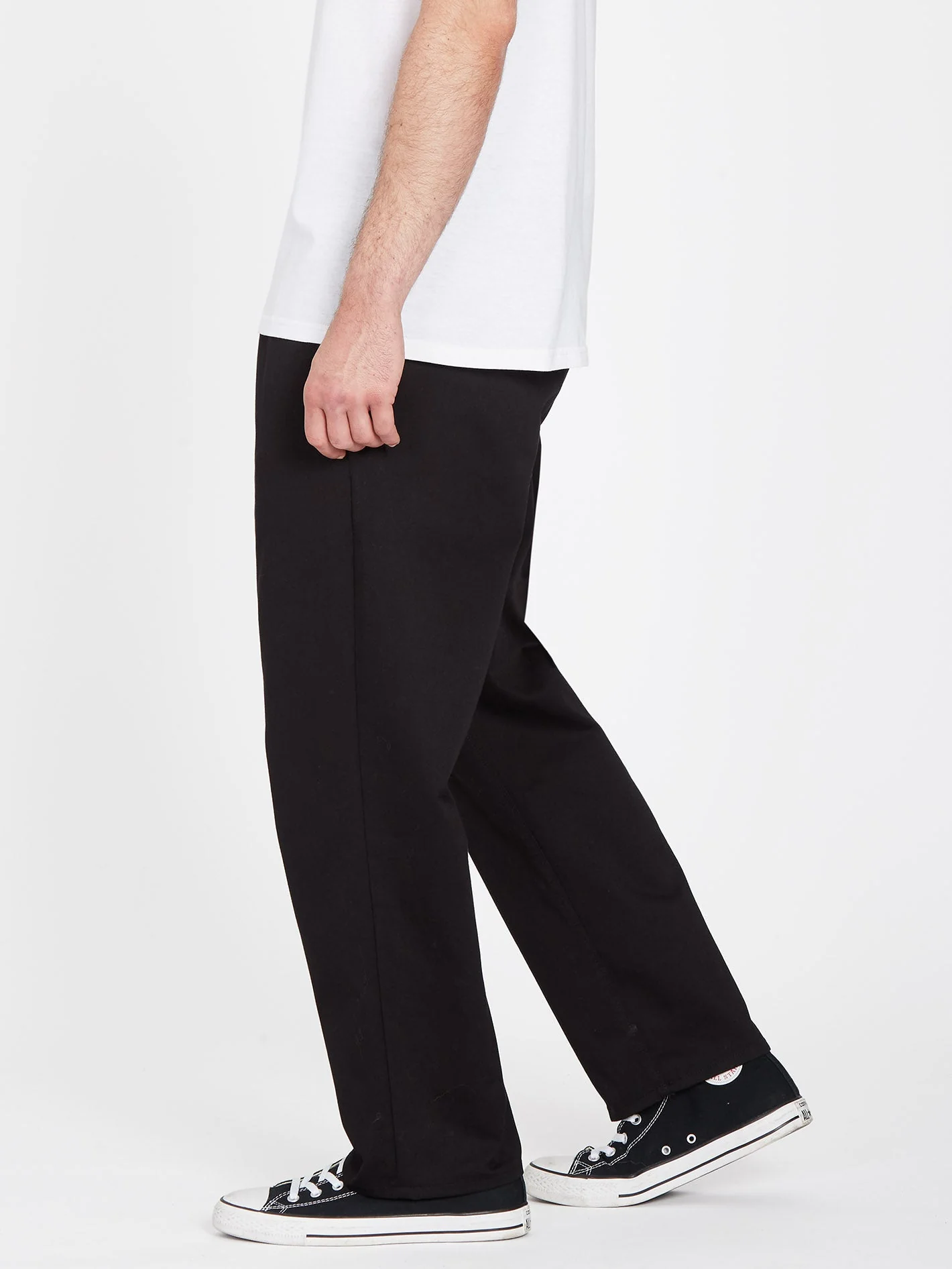 Pantalon Pleated Chino - BLACK - Image 5