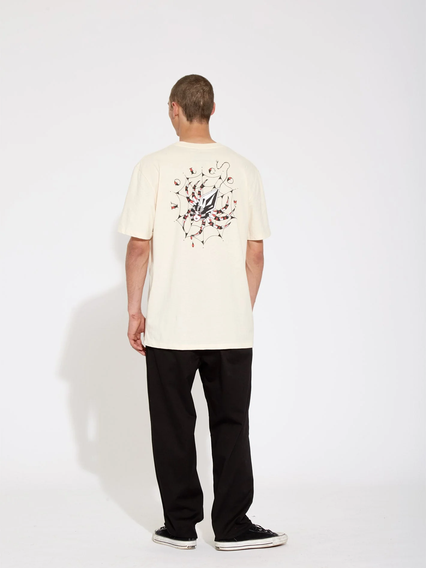 Pantalon Pleated Chino - BLACK - Image 9
