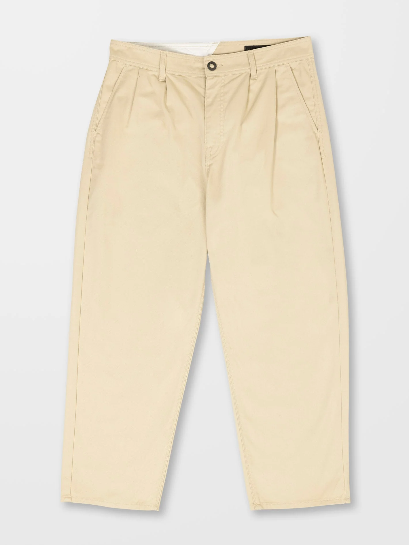Pantalon Pleated Chino - ALMOND - Image 3