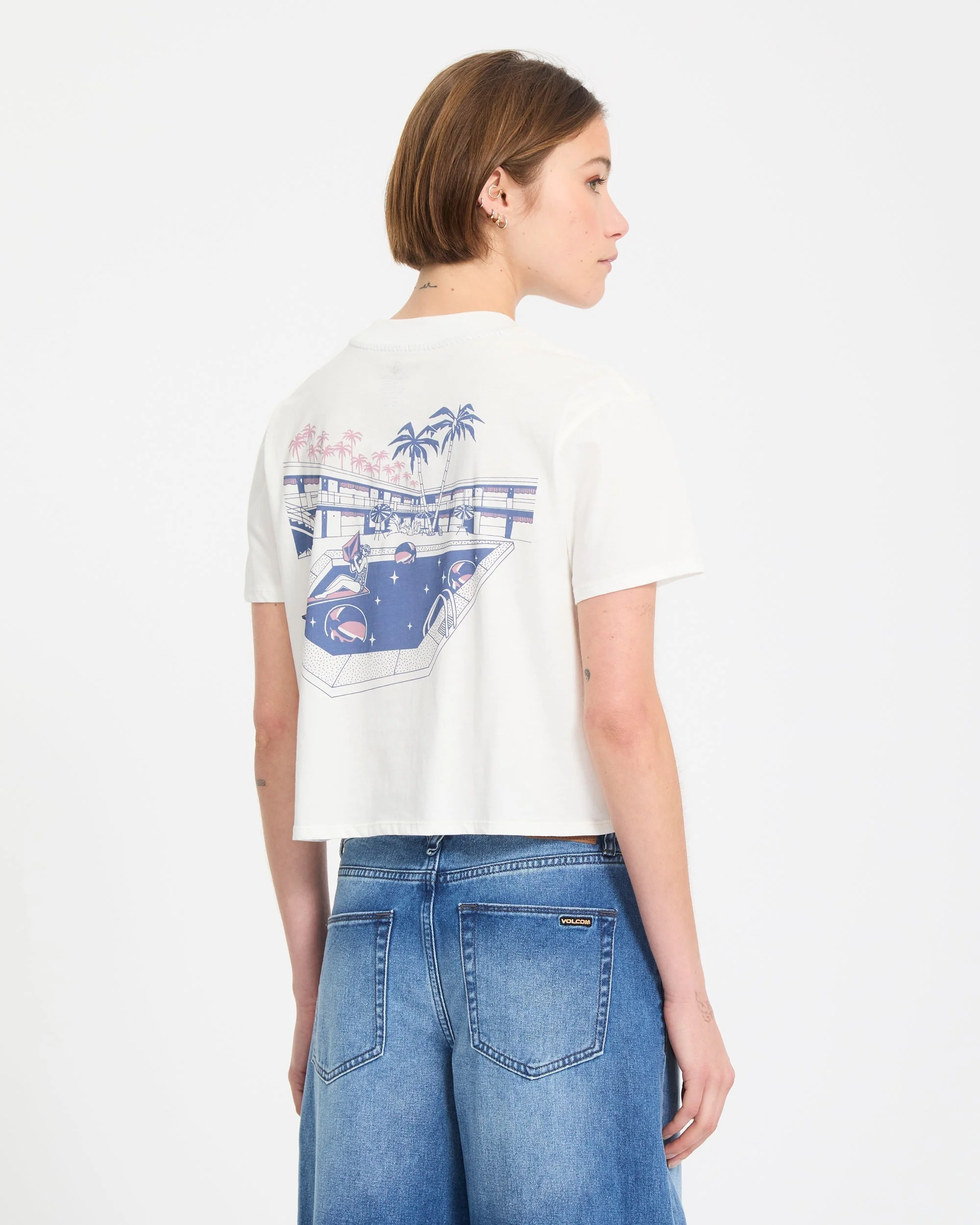 T-shirt Pocket Dial - Vintage White - Image 2