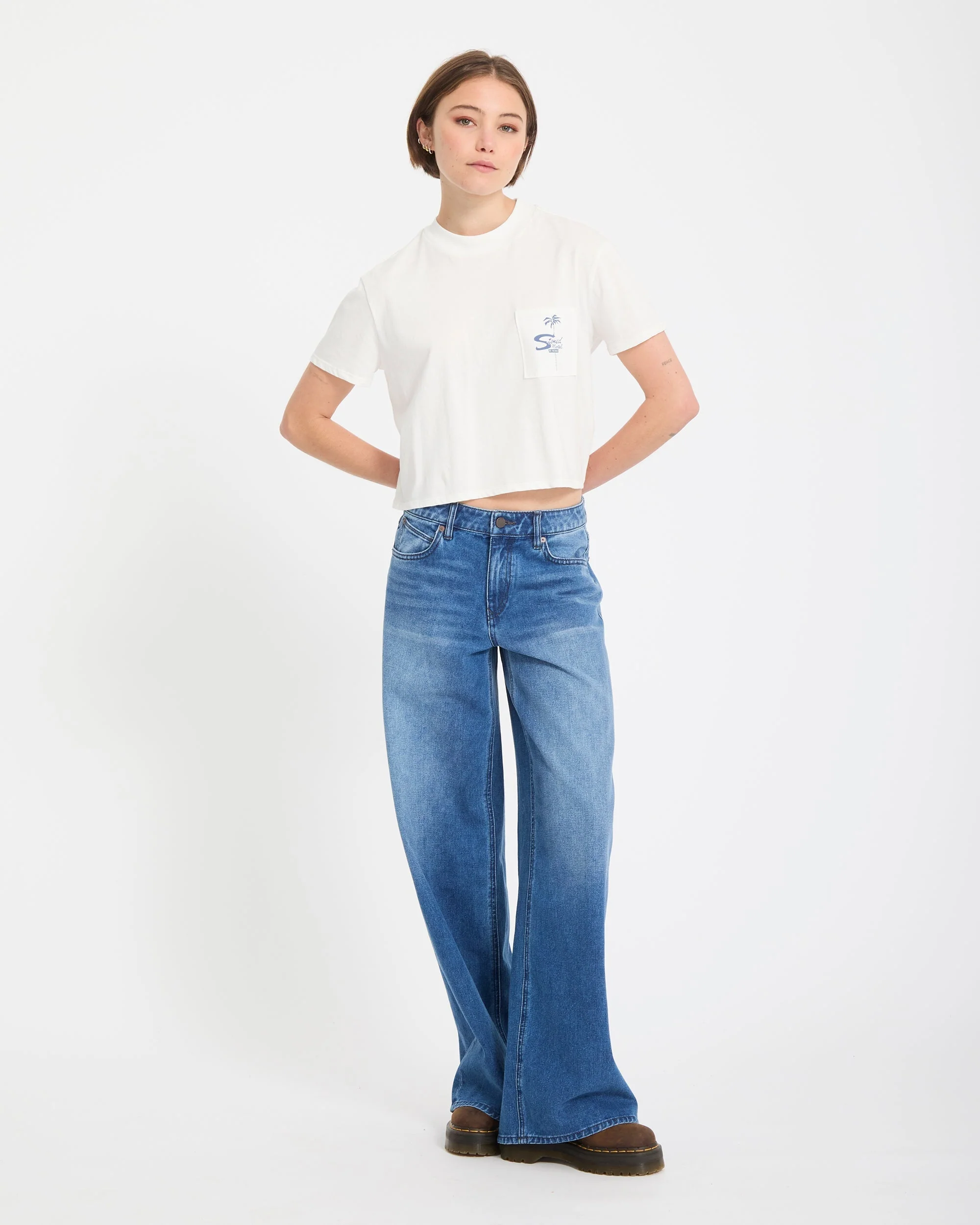 T-shirt Pocket Dial - Vintage White - Image 6