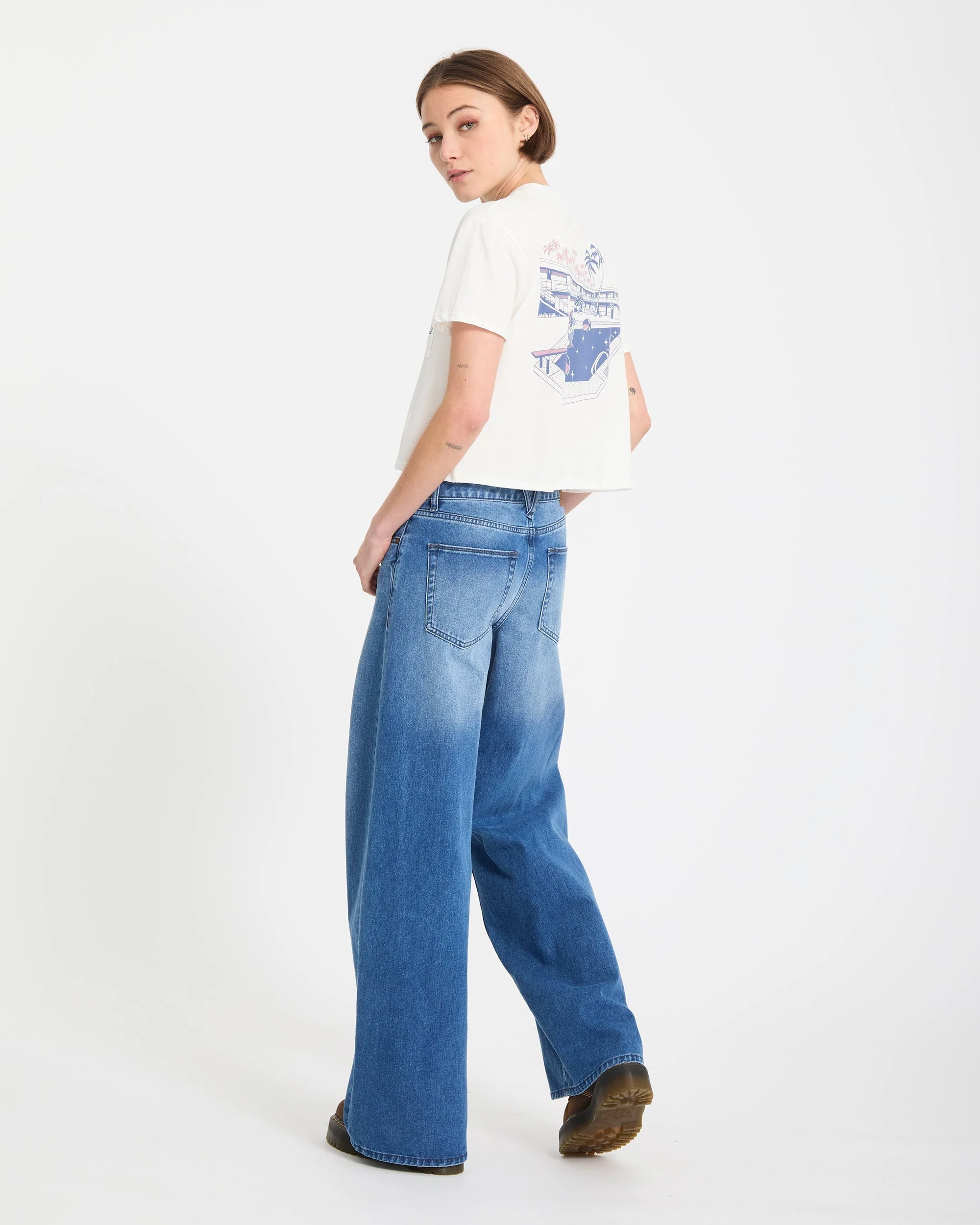 T-shirt Pocket Dial - Vintage White - Image 7