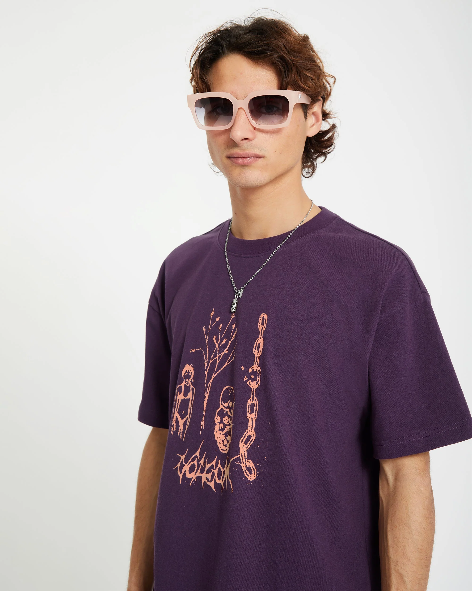 T-shirt Poetic Dess - GRAPE ROYALE - Image 4