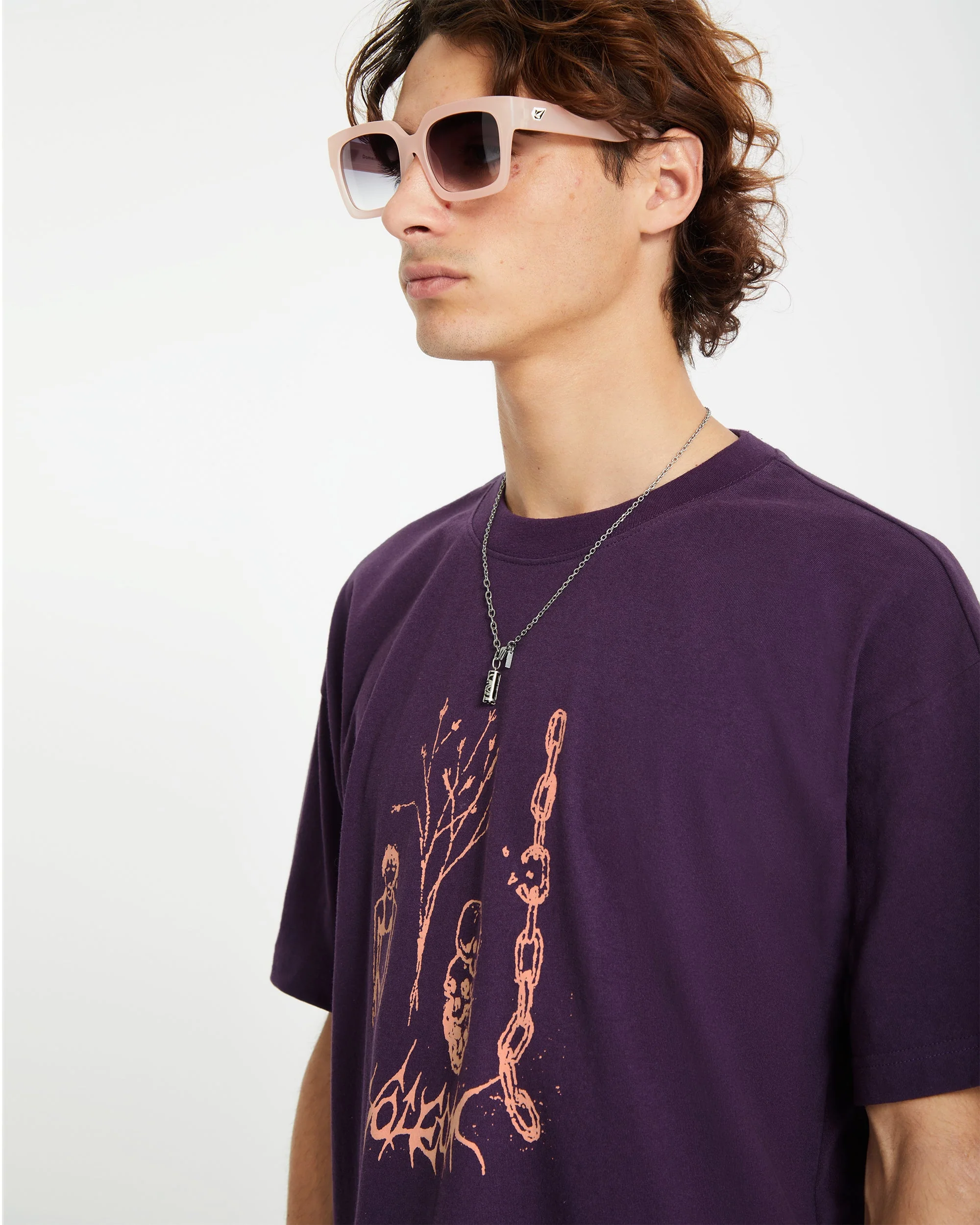 T-shirt Poetic Dess - GRAPE ROYALE - Image 5