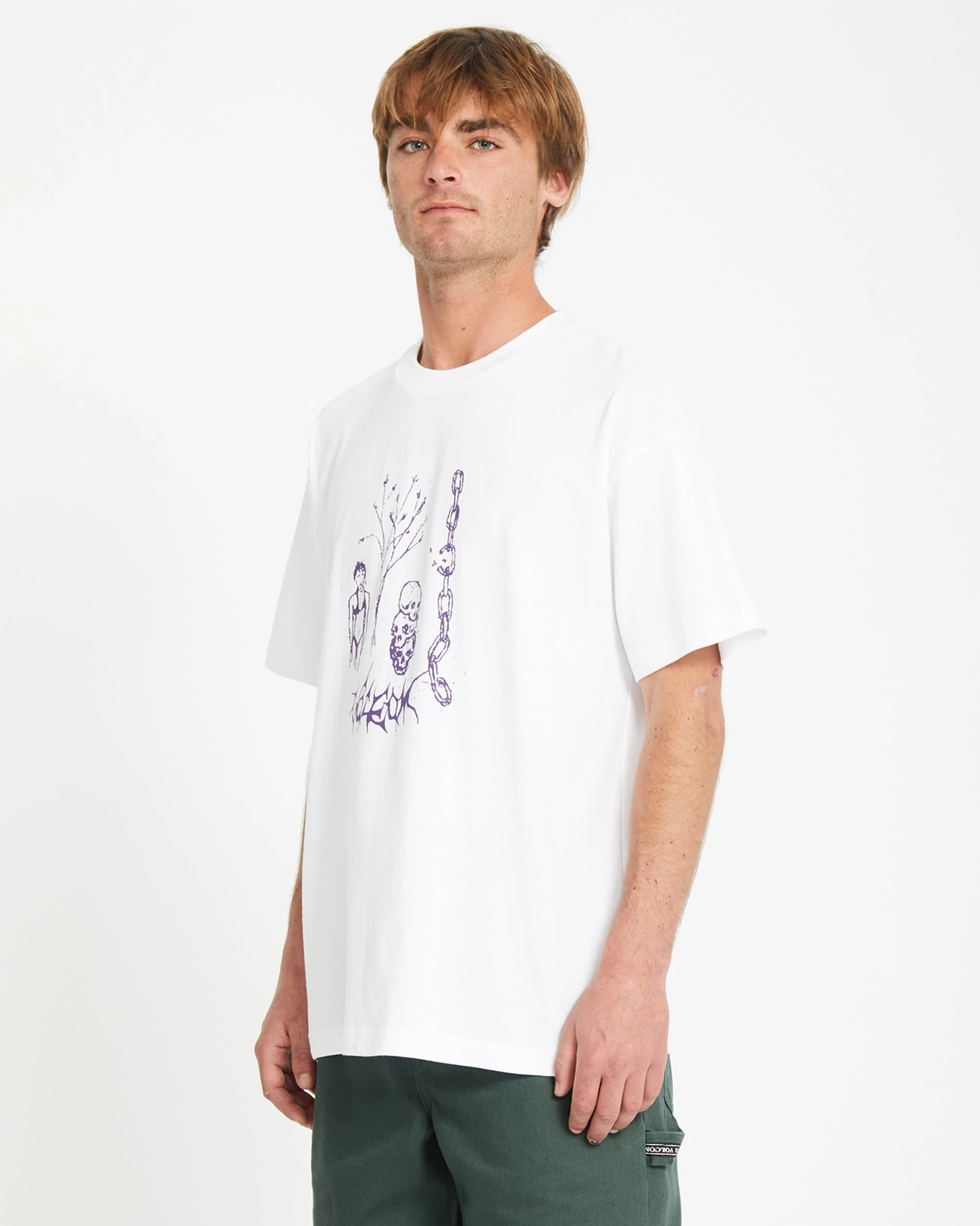 T-shirt Poetic Dess - WHITE - Image 3