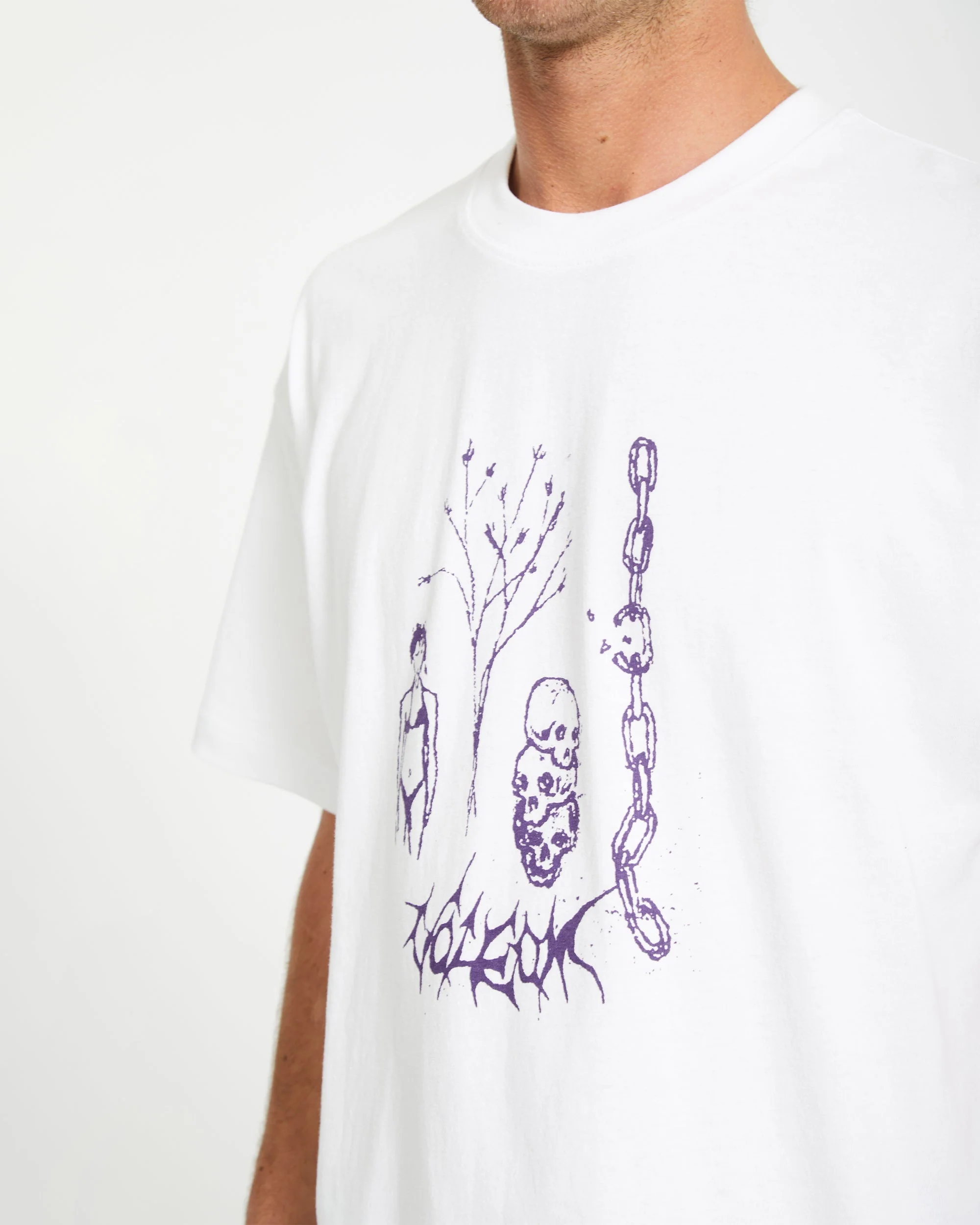T-shirt Poetic Dess - WHITE - Image 4