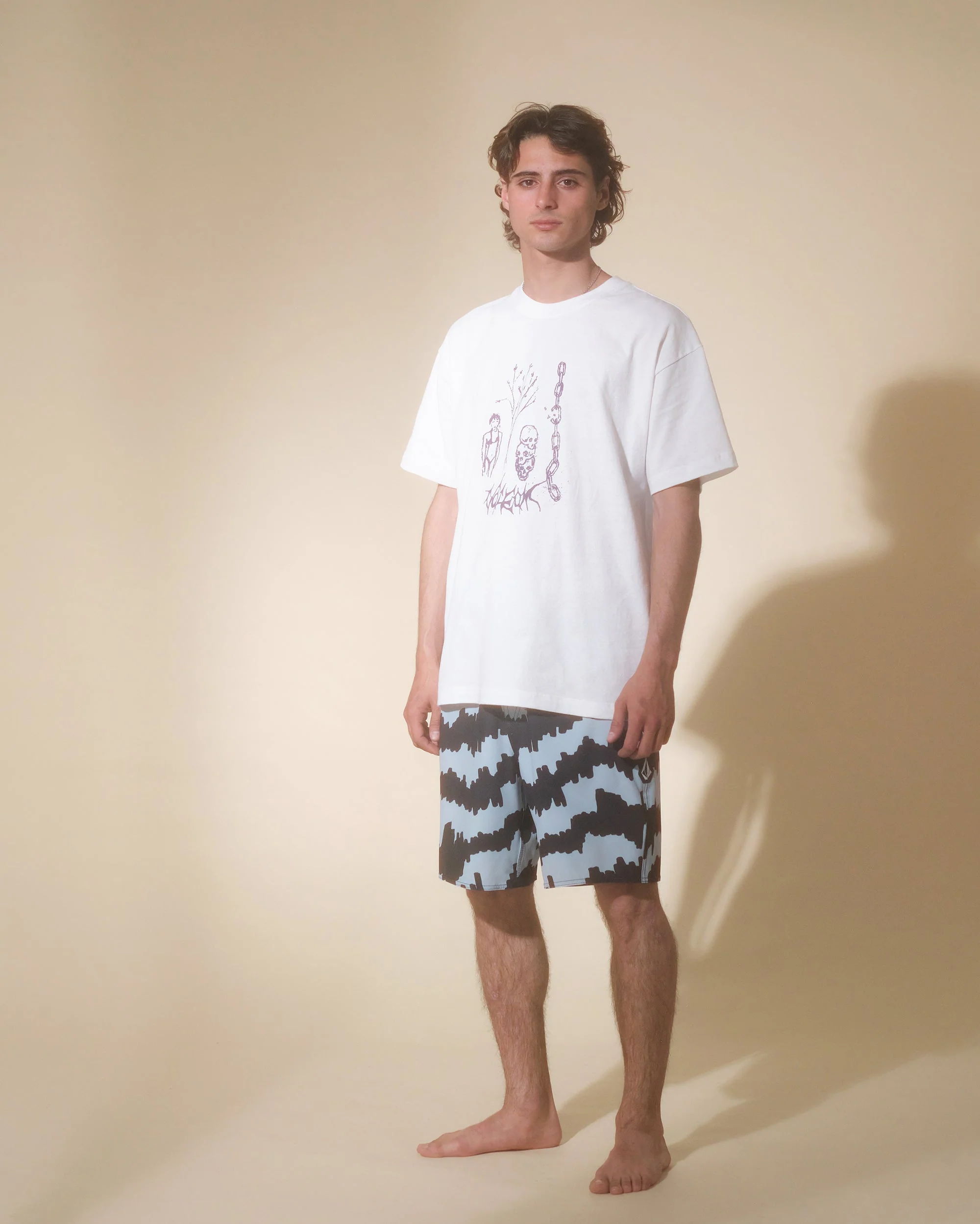 T-shirt Poetic Dess - WHITE - Image 7