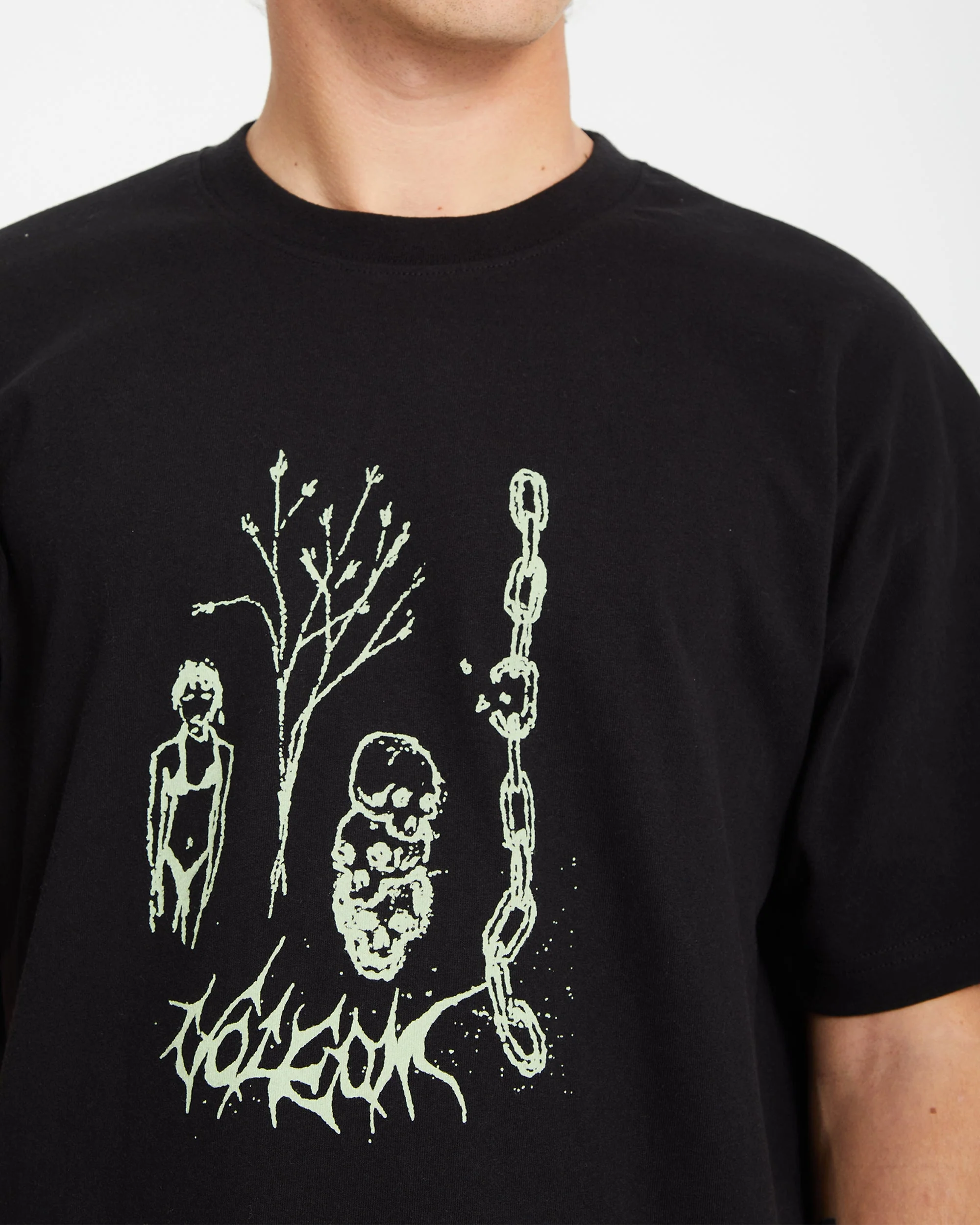 T-shirt Poetic Dess - BLACK - Image 5