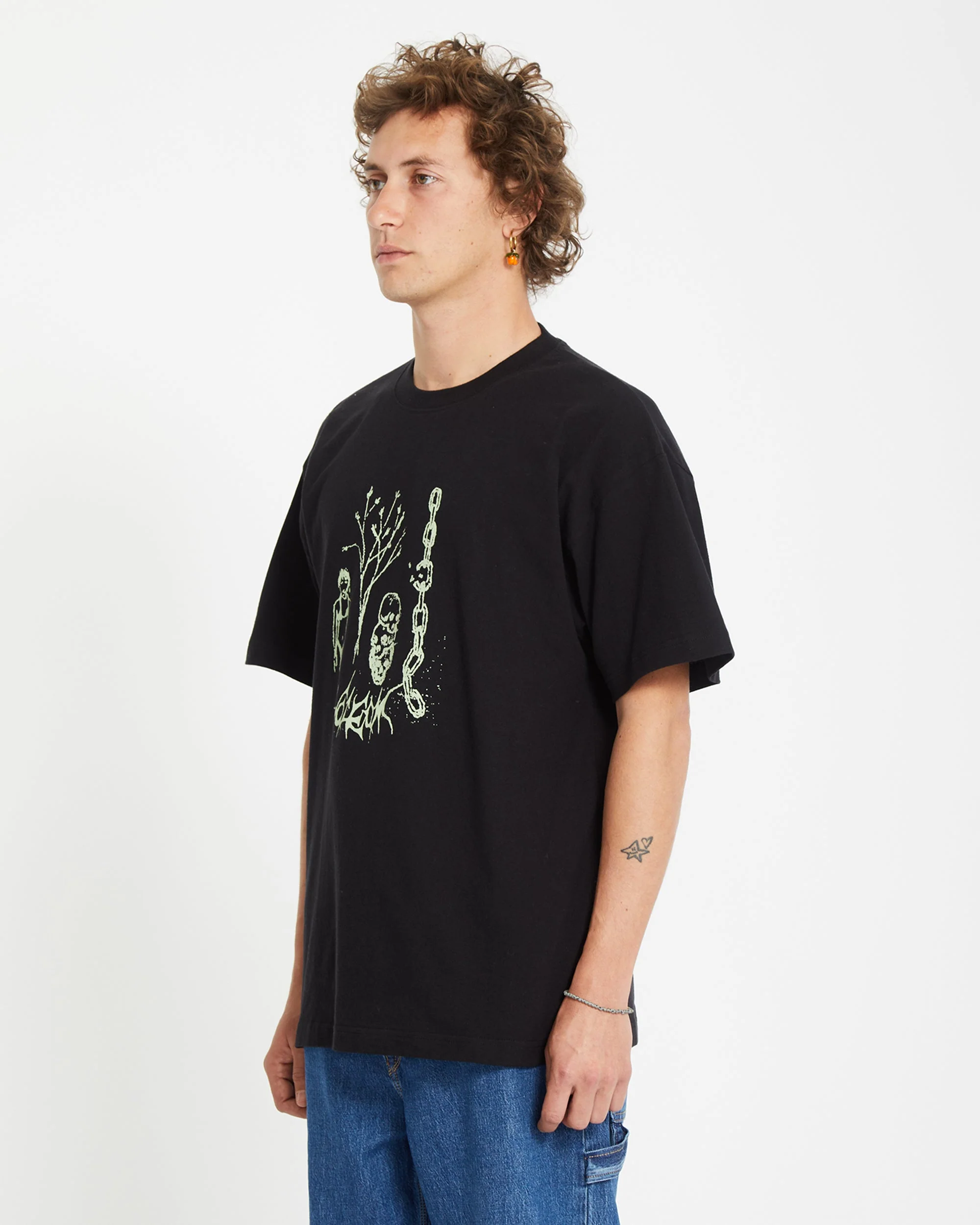 T-shirt Poetic Dess - BLACK - Image 6