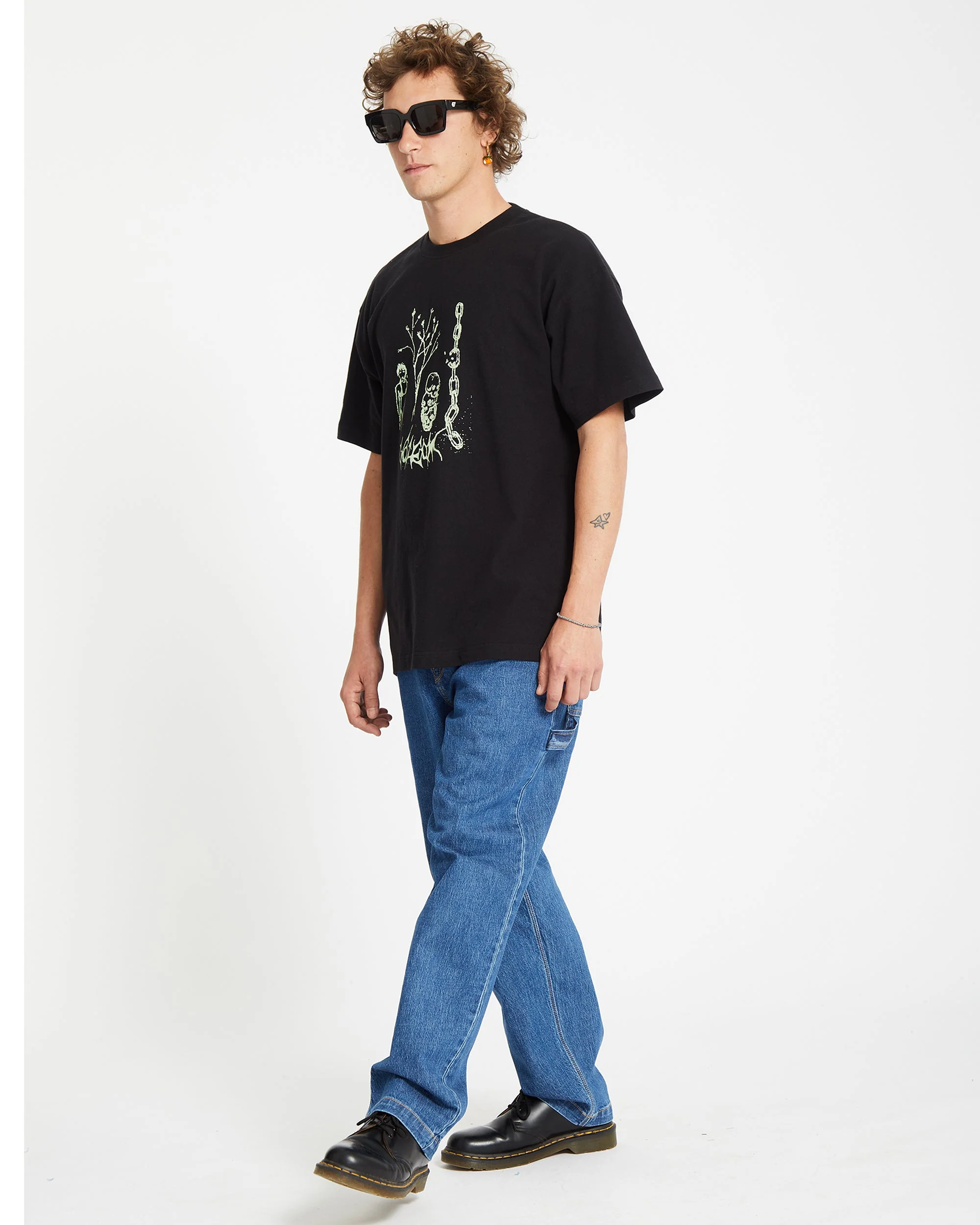 T-shirt Poetic Dess - BLACK - Image 7