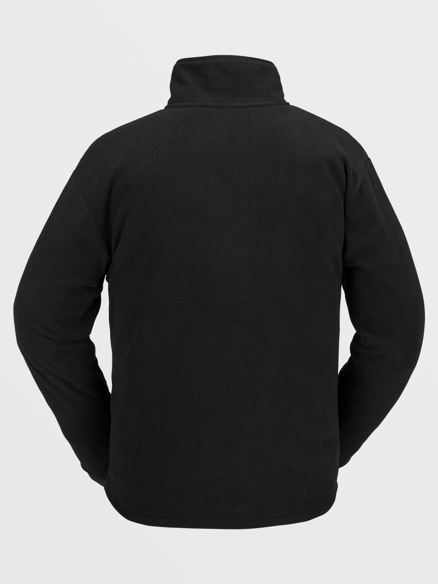 Sweat Polar Mock 1/2 Zip - BLACK - Image 2