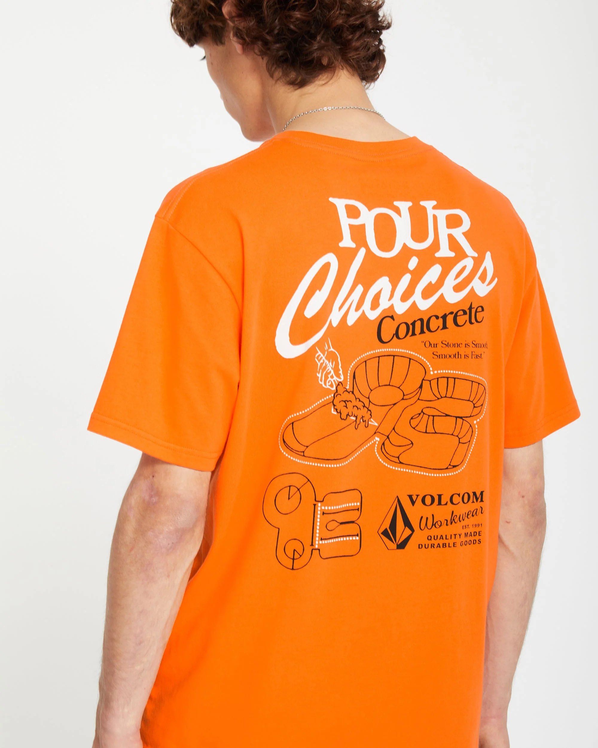 T-shirt Pour Choices - NEON ORANGE - Image 8
