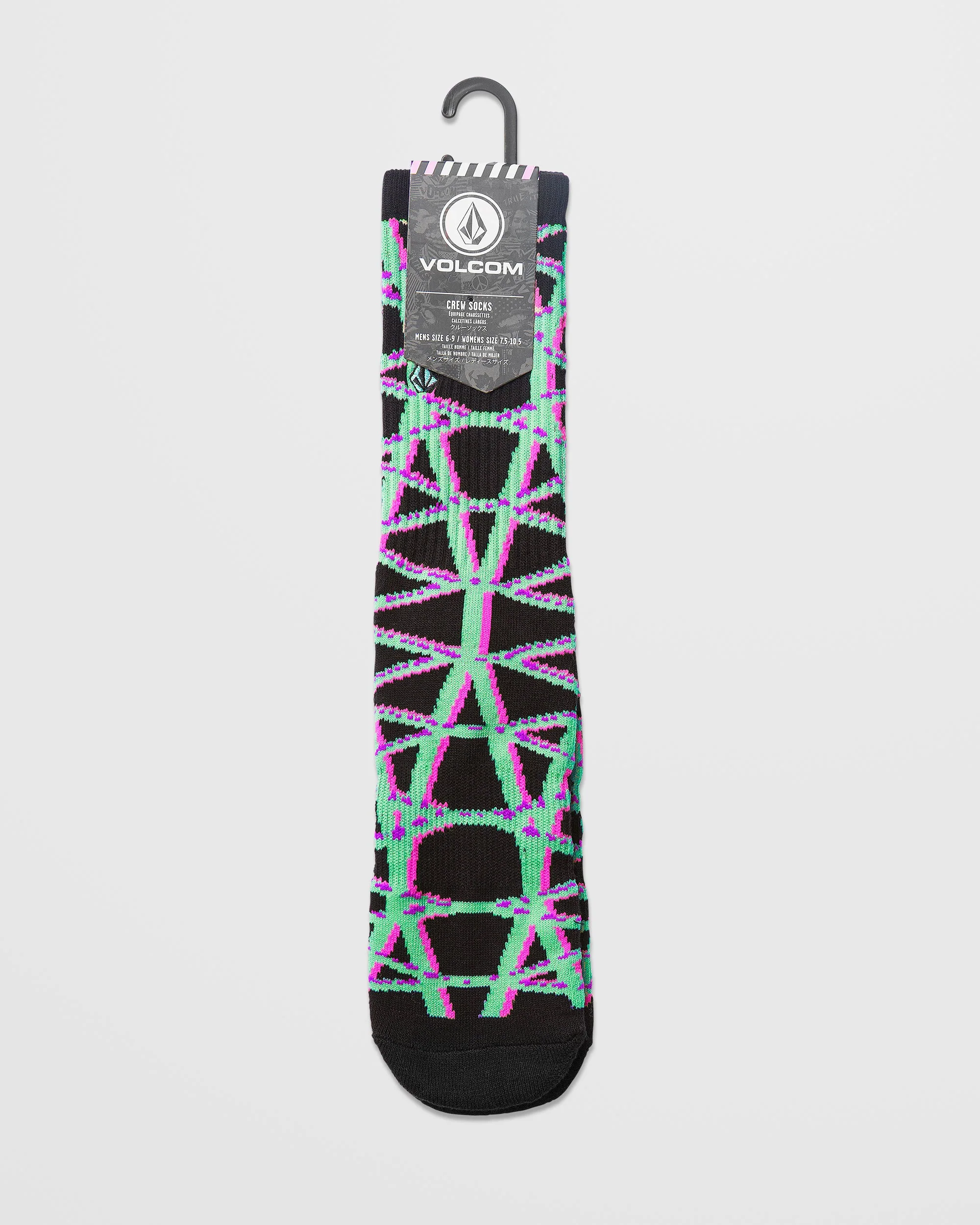 Chaussettes Printa Stone - Black - Image 2