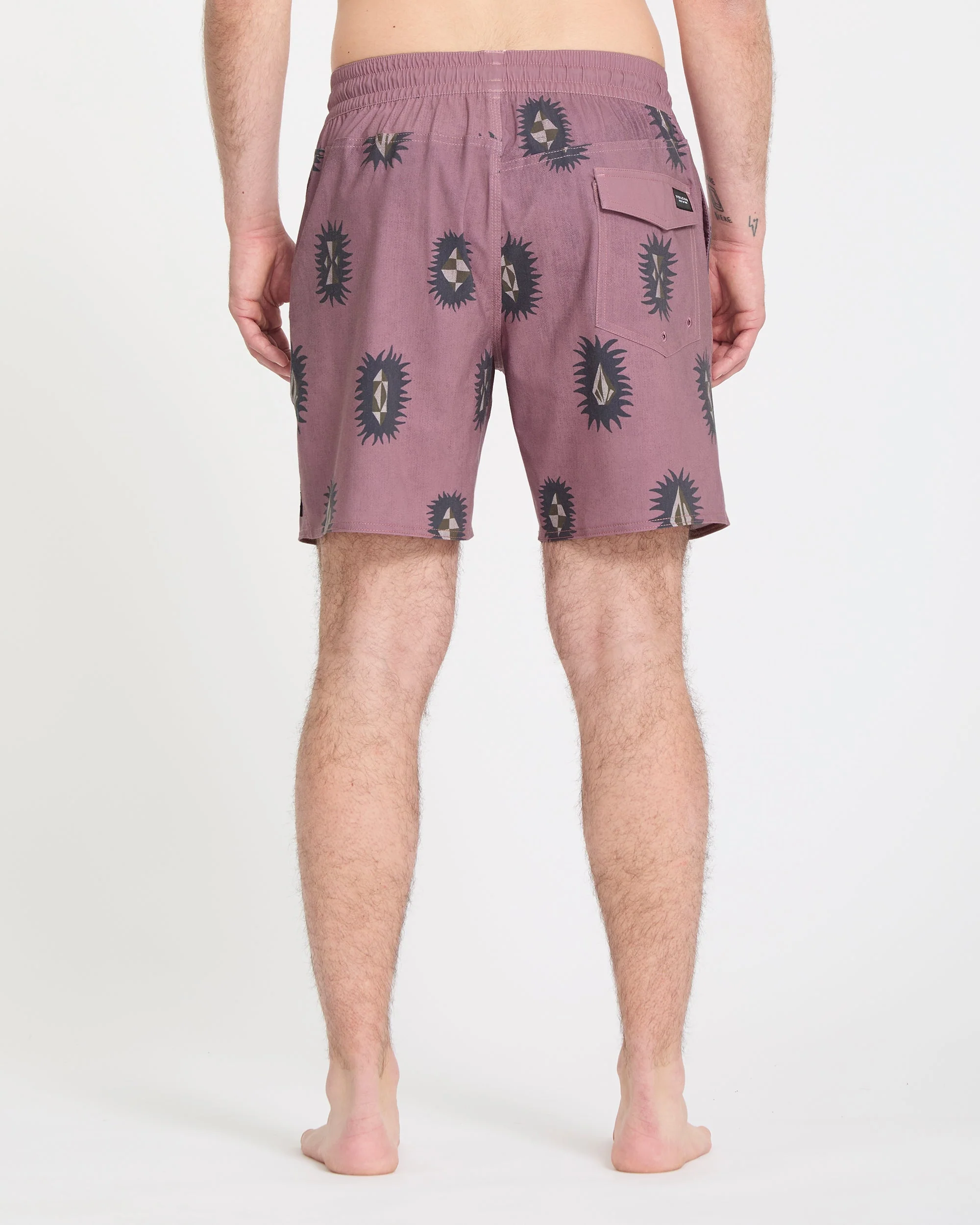 Boardshort Psyche Cotton 17" - Stone Rose - Image 2