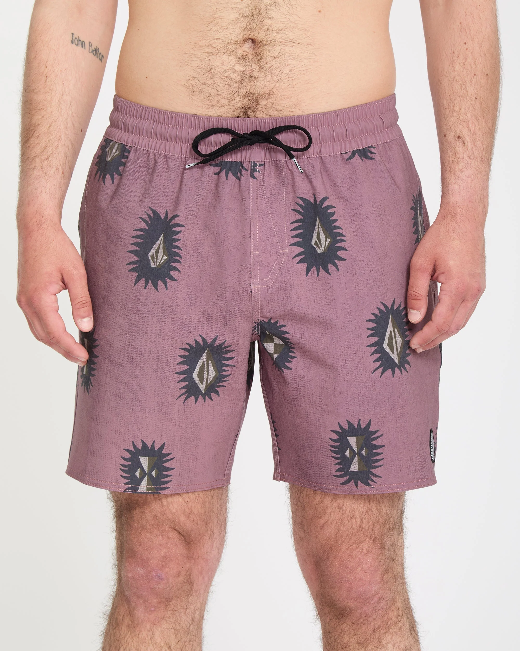 Boardshort Psyche Cotton 17" - Stone Rose - Image 3