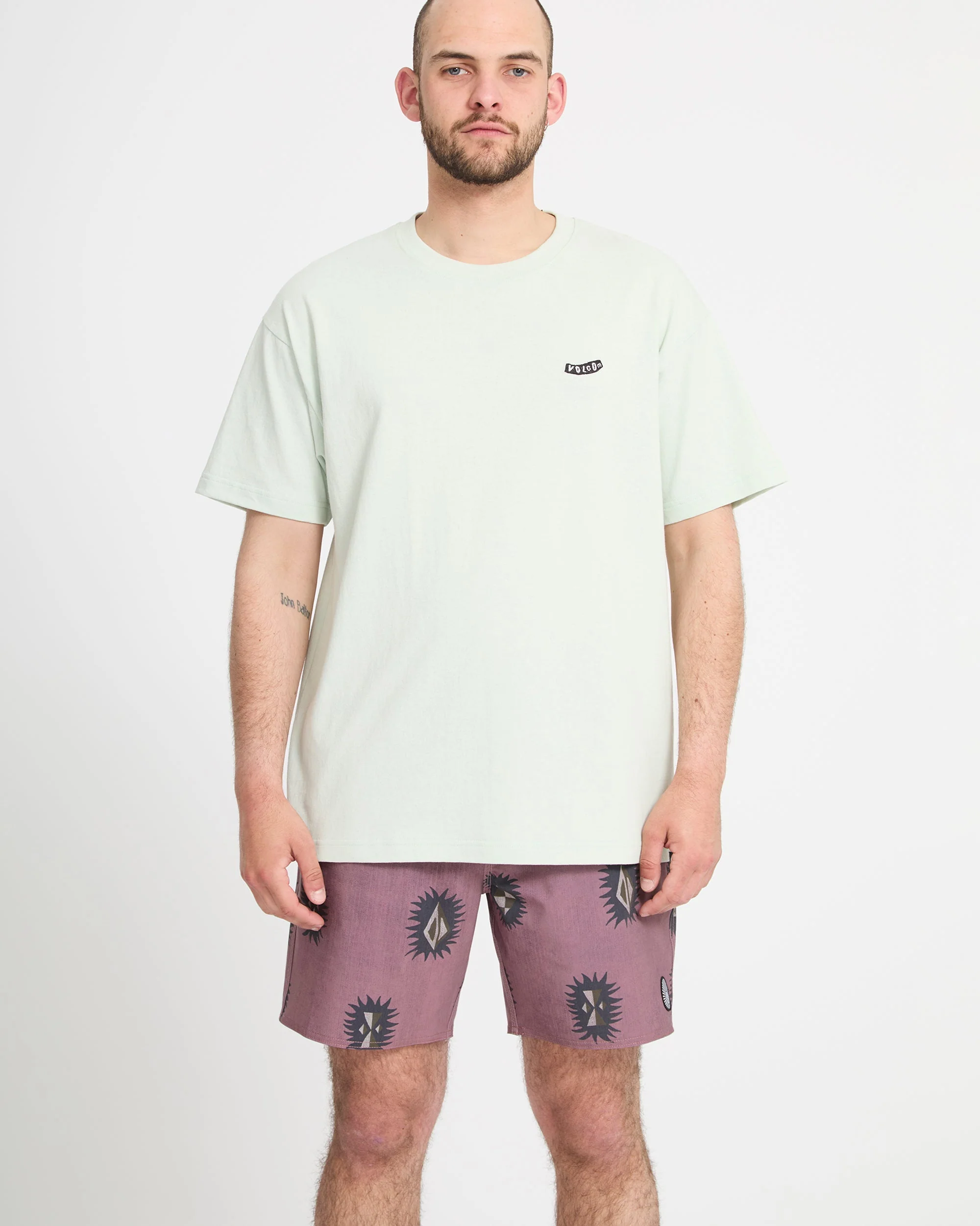 Boardshort Psyche Cotton 17" - Stone Rose - Image 7