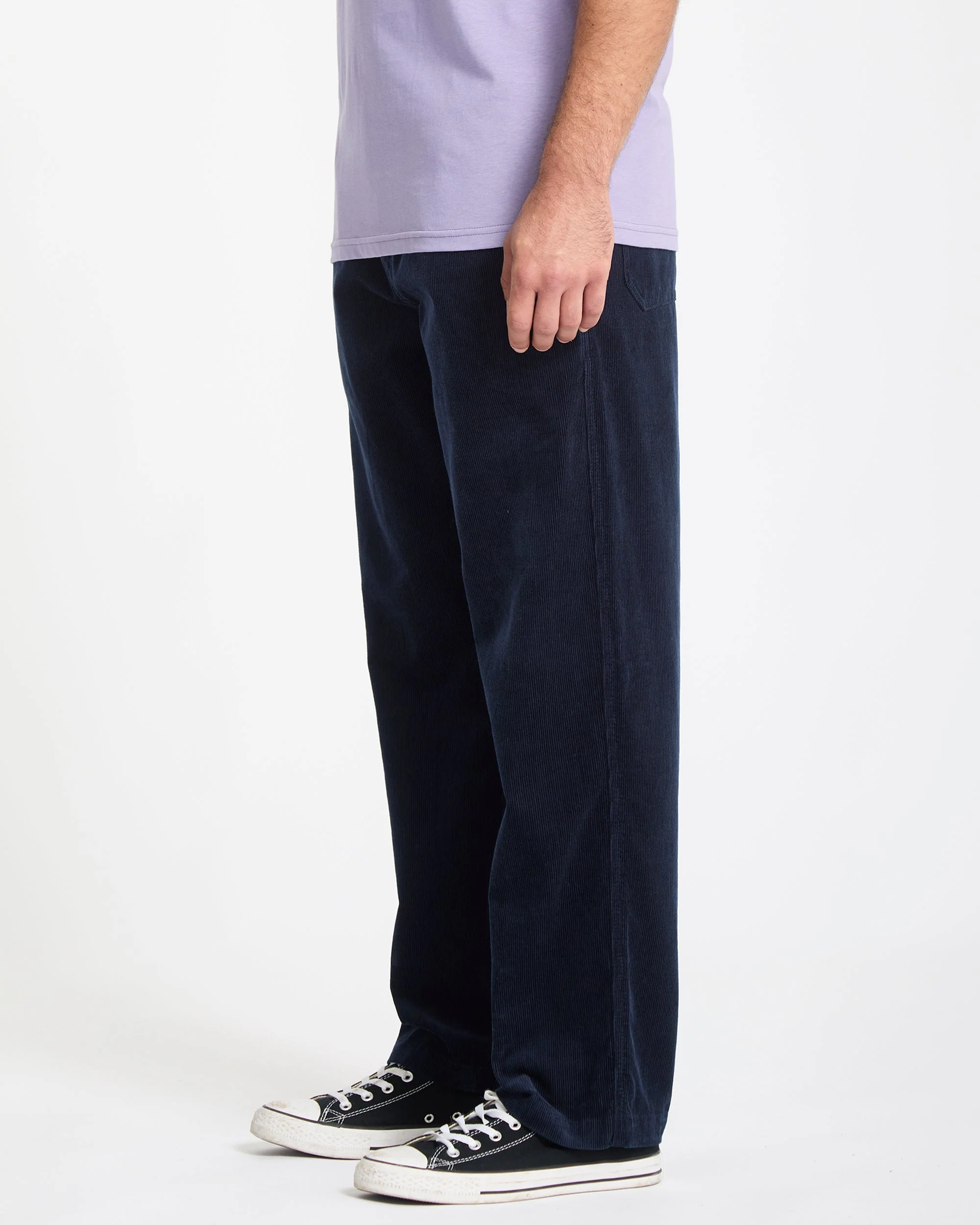 Pantalon À Taille Élastique Psychstone - Navy - Image 5