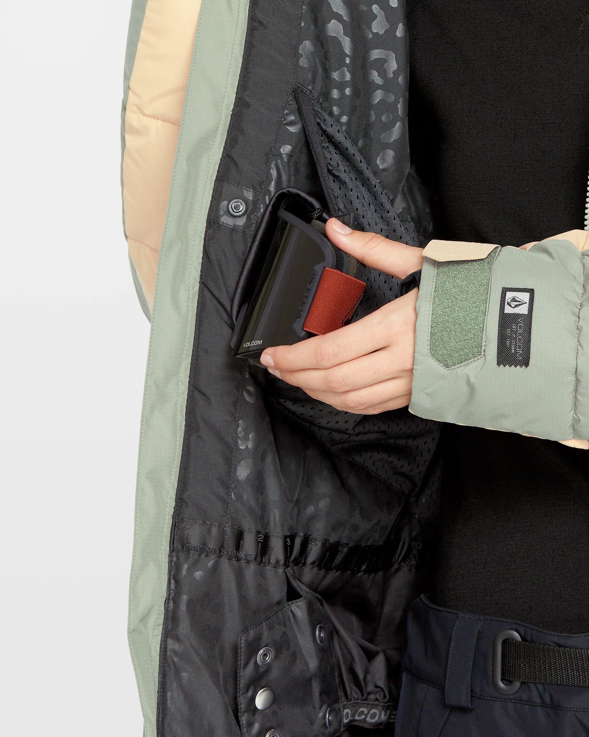 Veste Puffleup - Lichen Green - Image 9