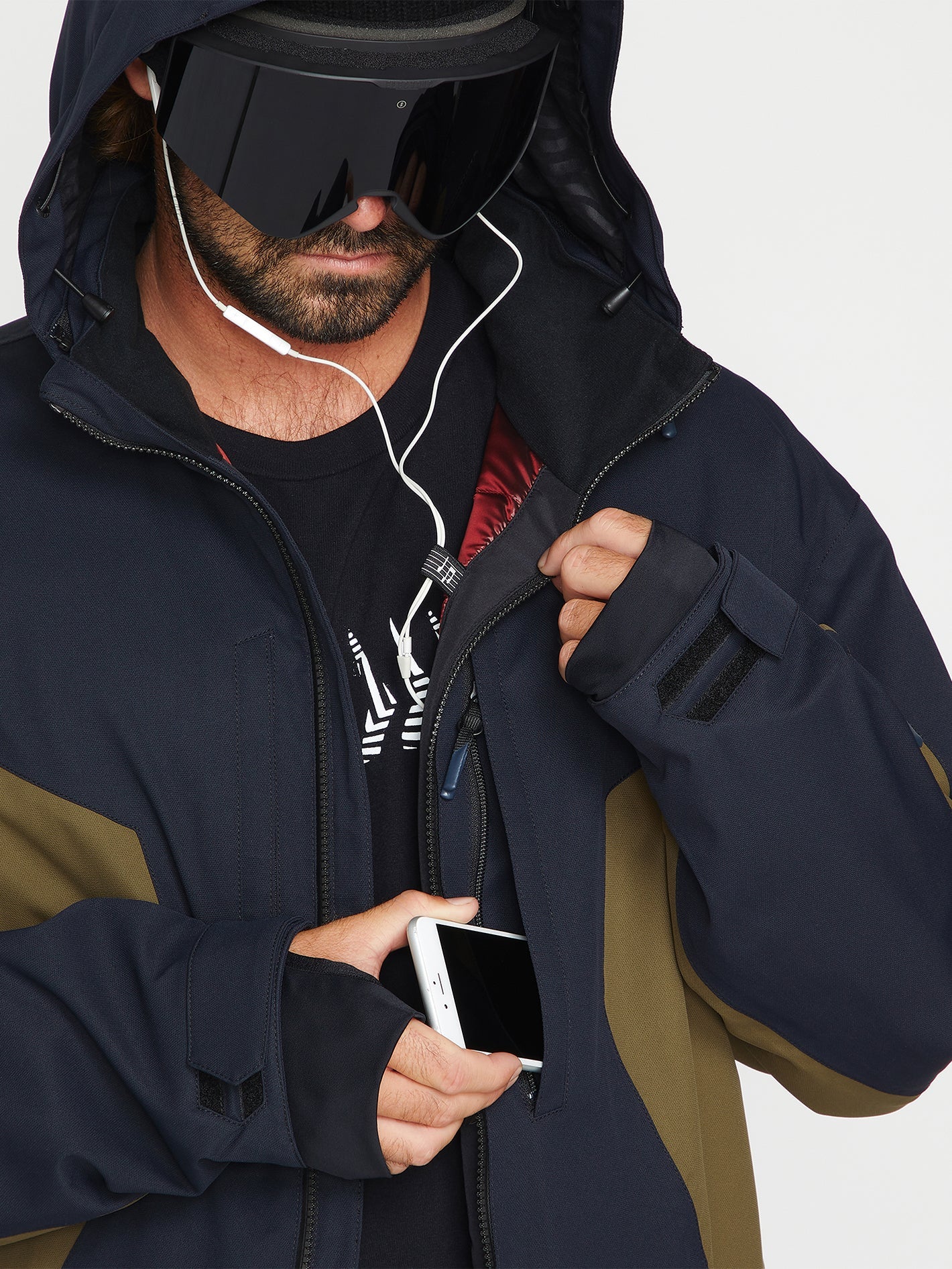 Veste de snow Quad Angle 2L Tds - Dark Teak - Image 12