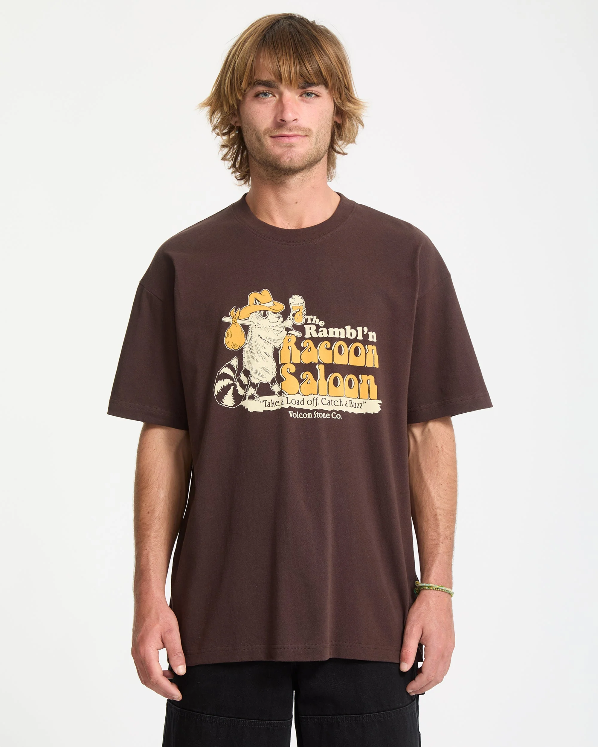 T-Shirt Racoon - Cacao