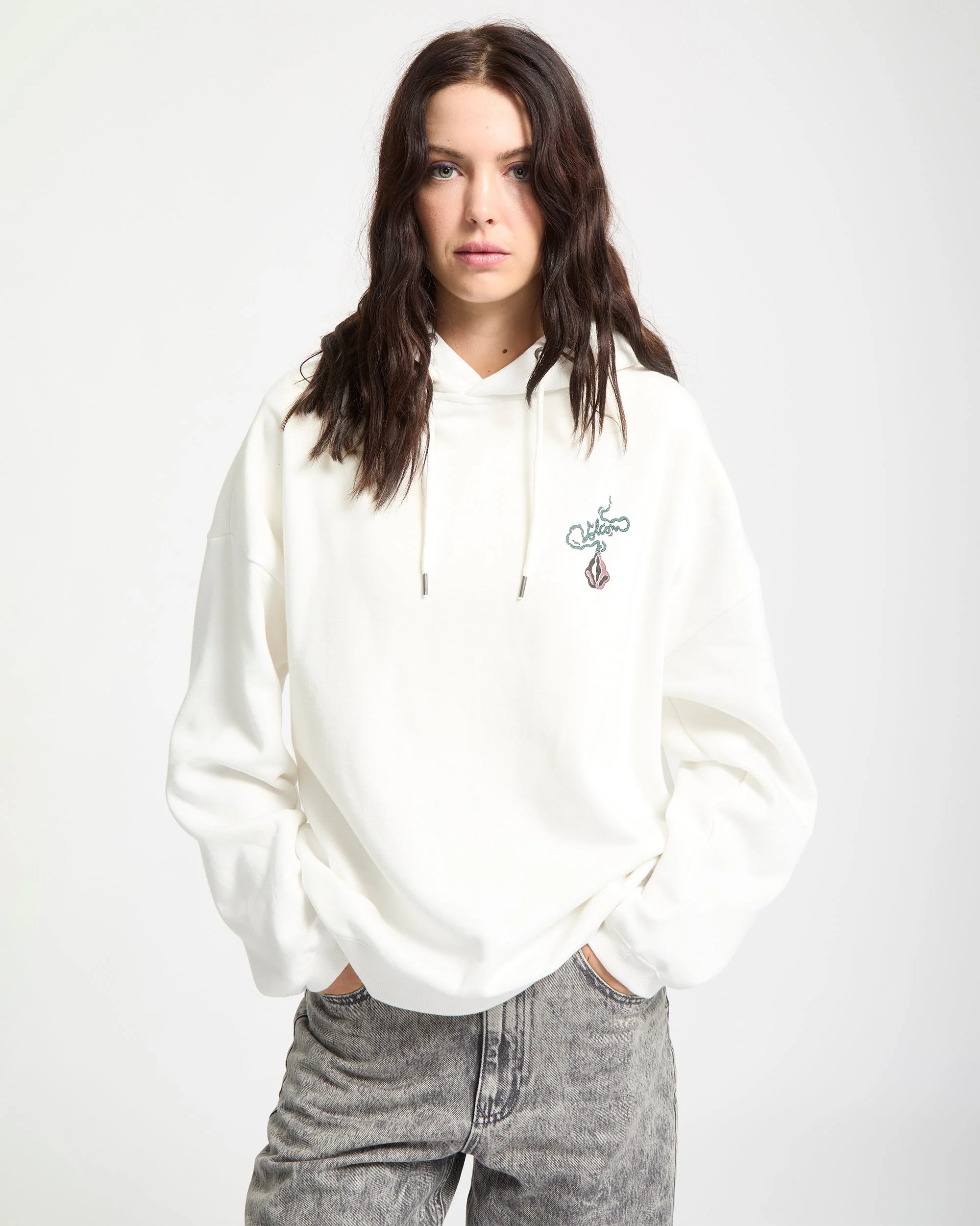 Sweat À Capuche Radical Daze - Star White - Image 6