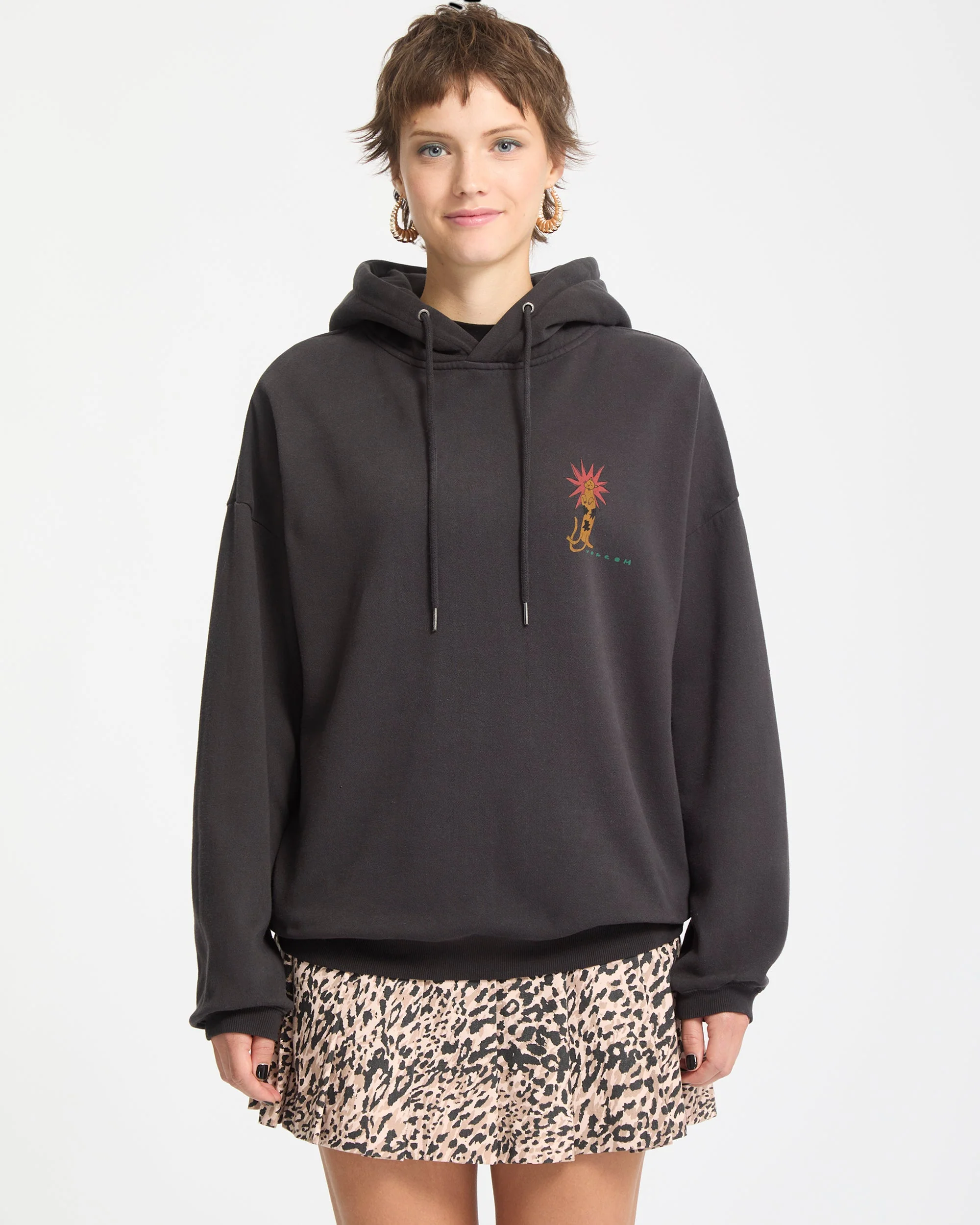 Sweat À Capuche Radical Daze - Black - Image 2
