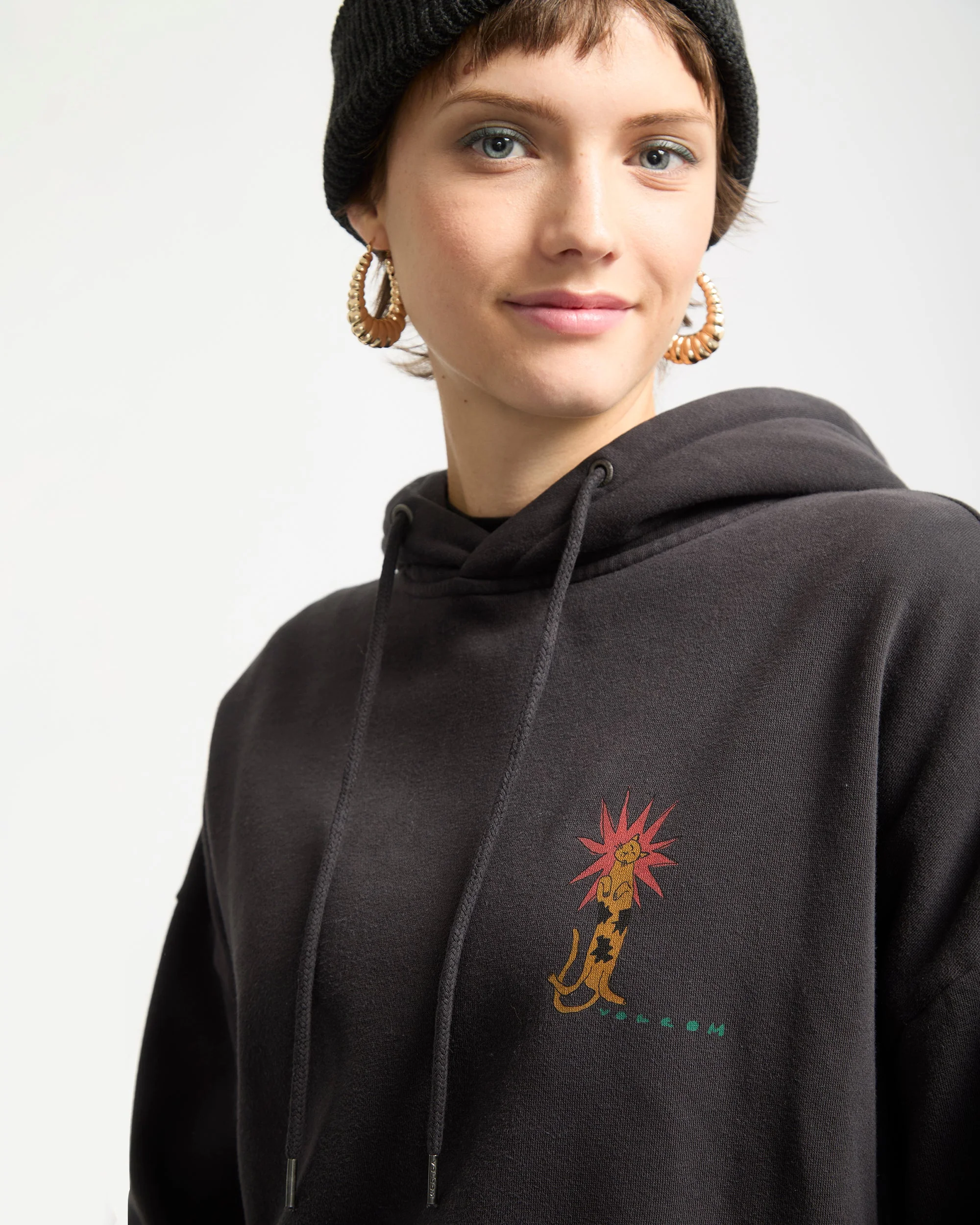 Sweat À Capuche Radical Daze - Black - Image 3