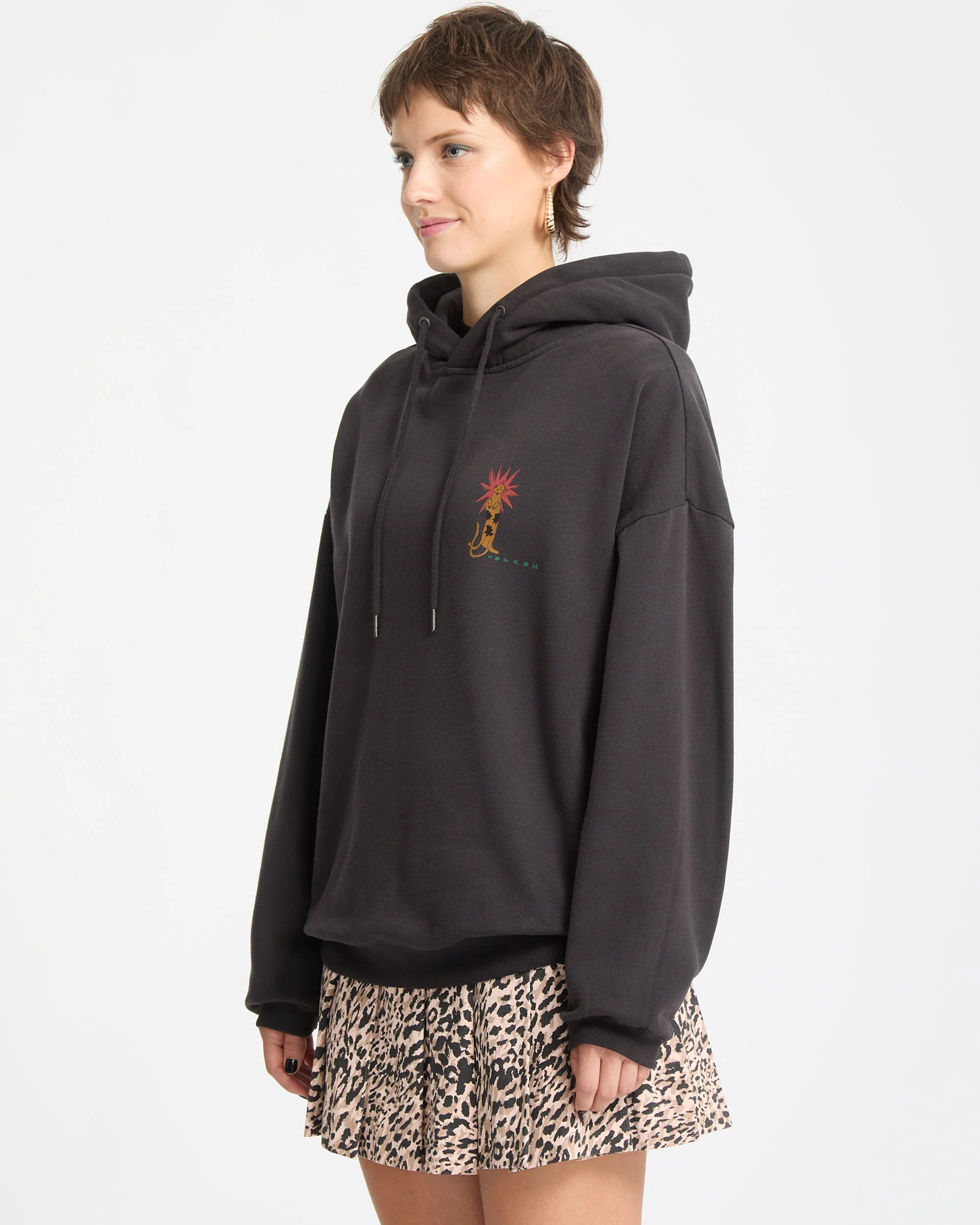 Sweat À Capuche Radical Daze - Black - Image 9