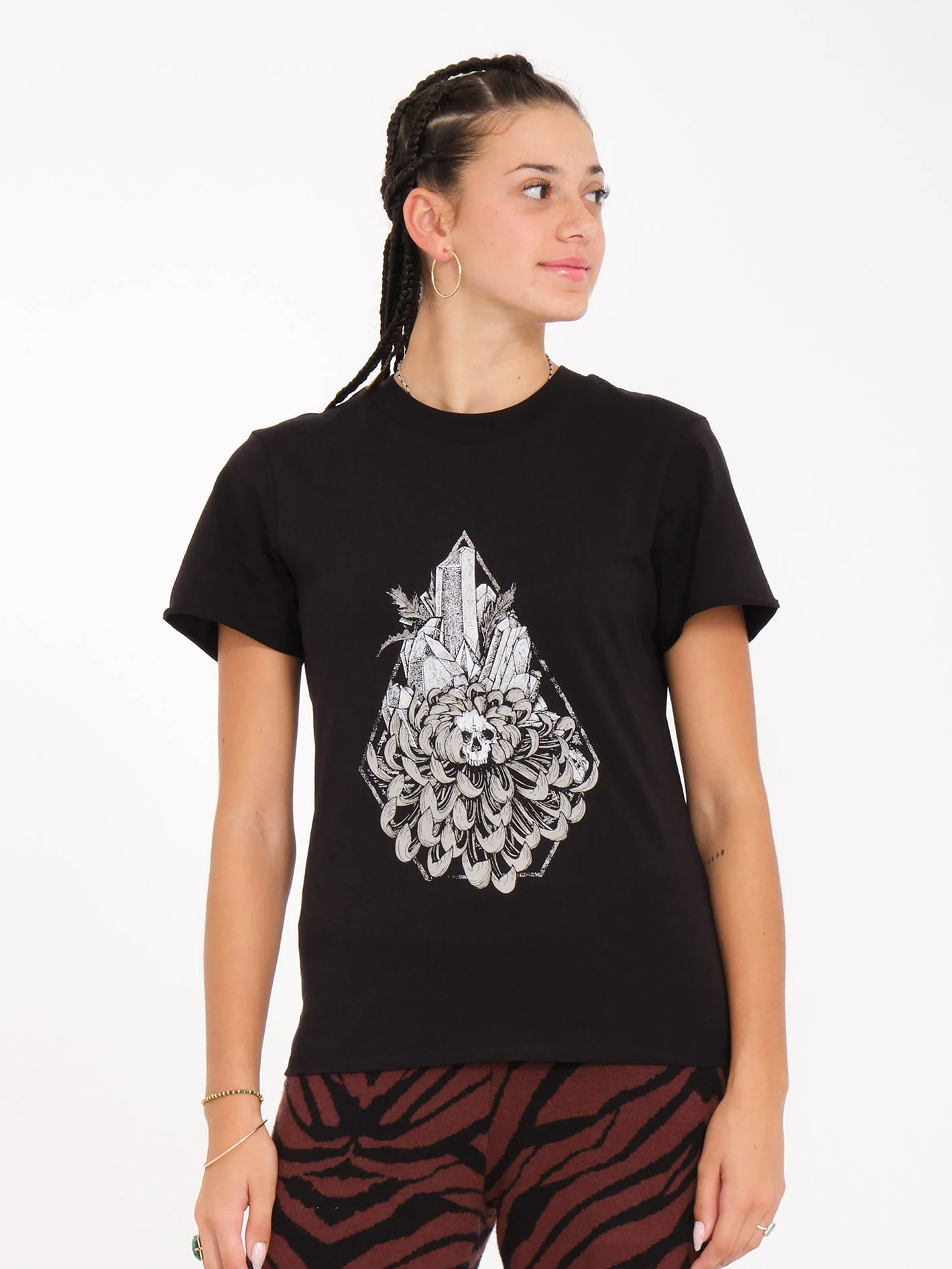 T-shirt Radical Daze - BLACK