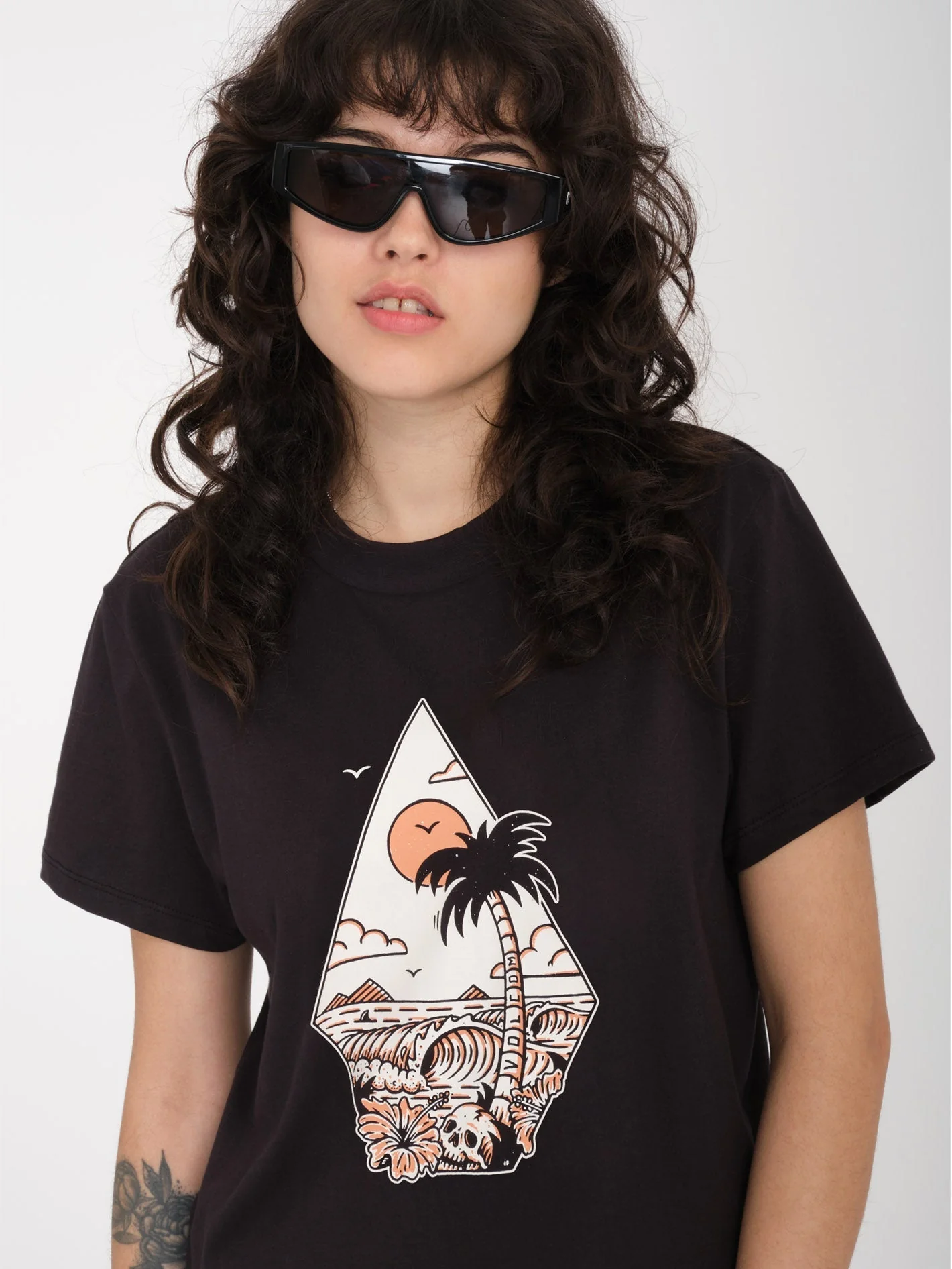 T-Shirt Radical Daze - BLACK - Image 3