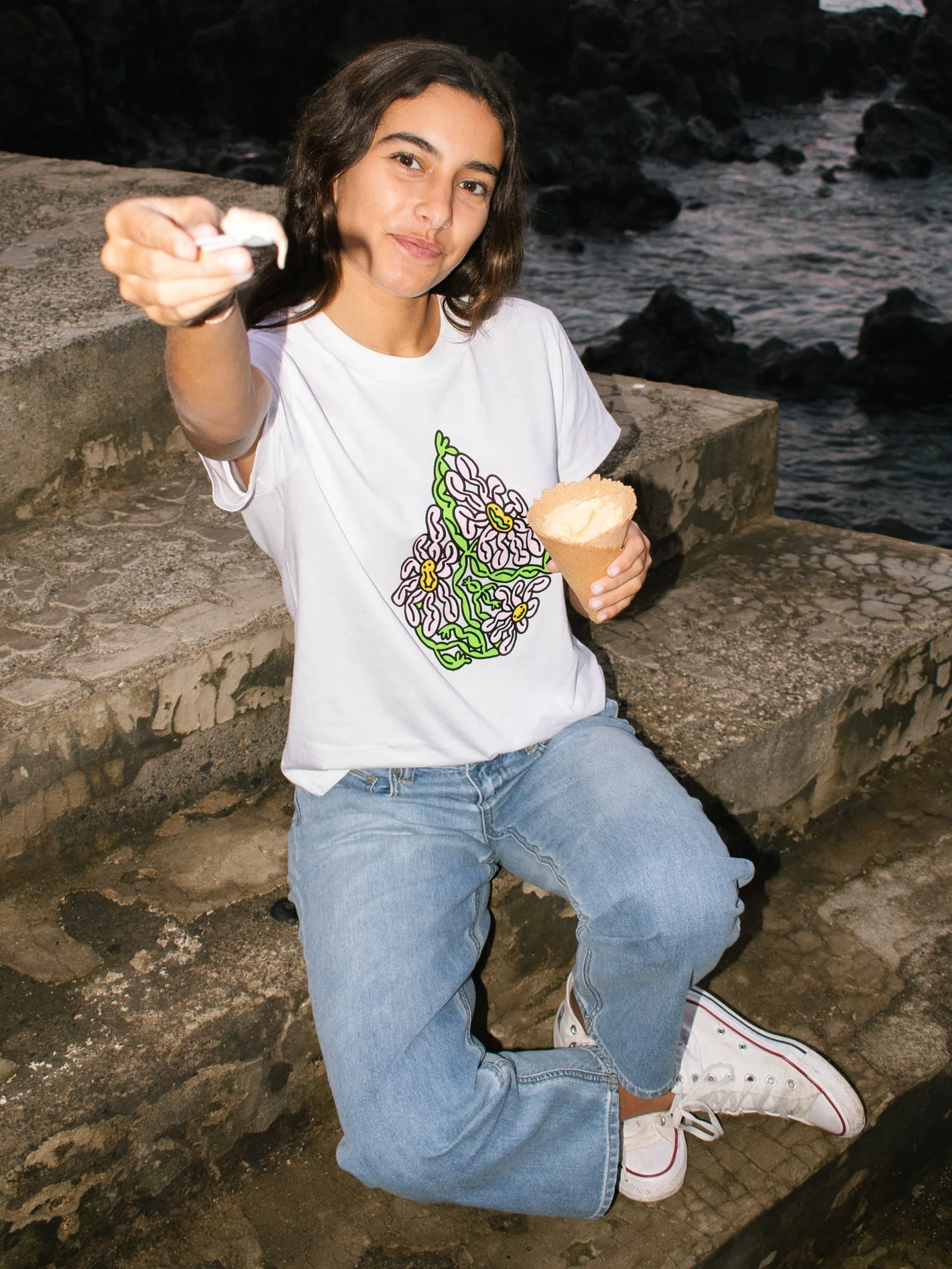 T-Shirt Radical Daze - WHITE - Image 2