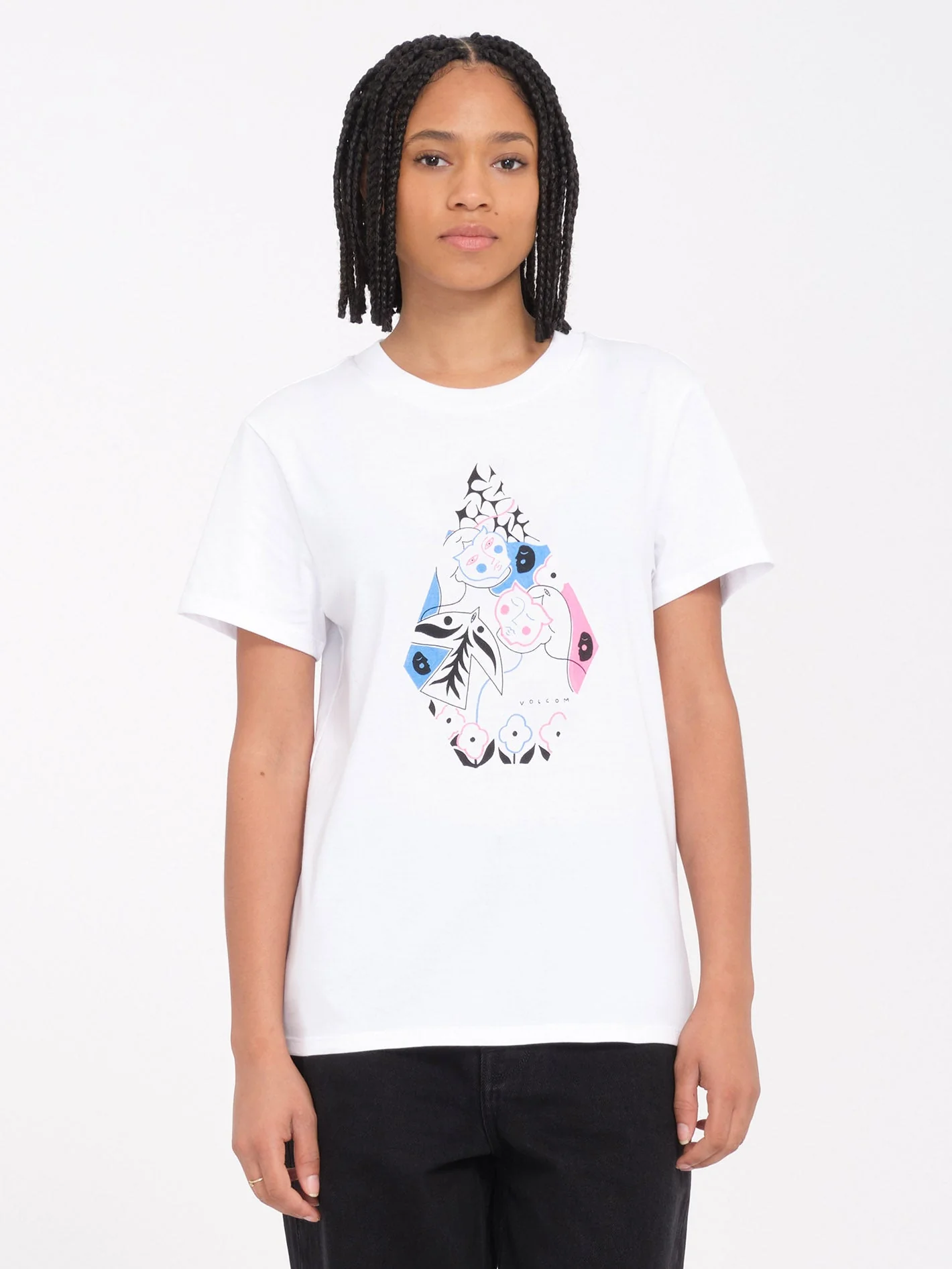 T-shirt Radical Daze - WHITE