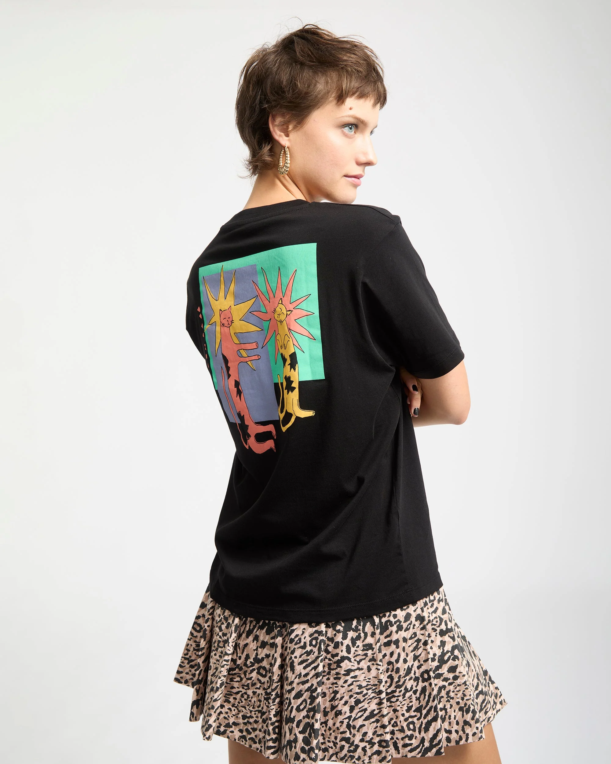 T-Shirt Radical Daze Up - Black - Image 6