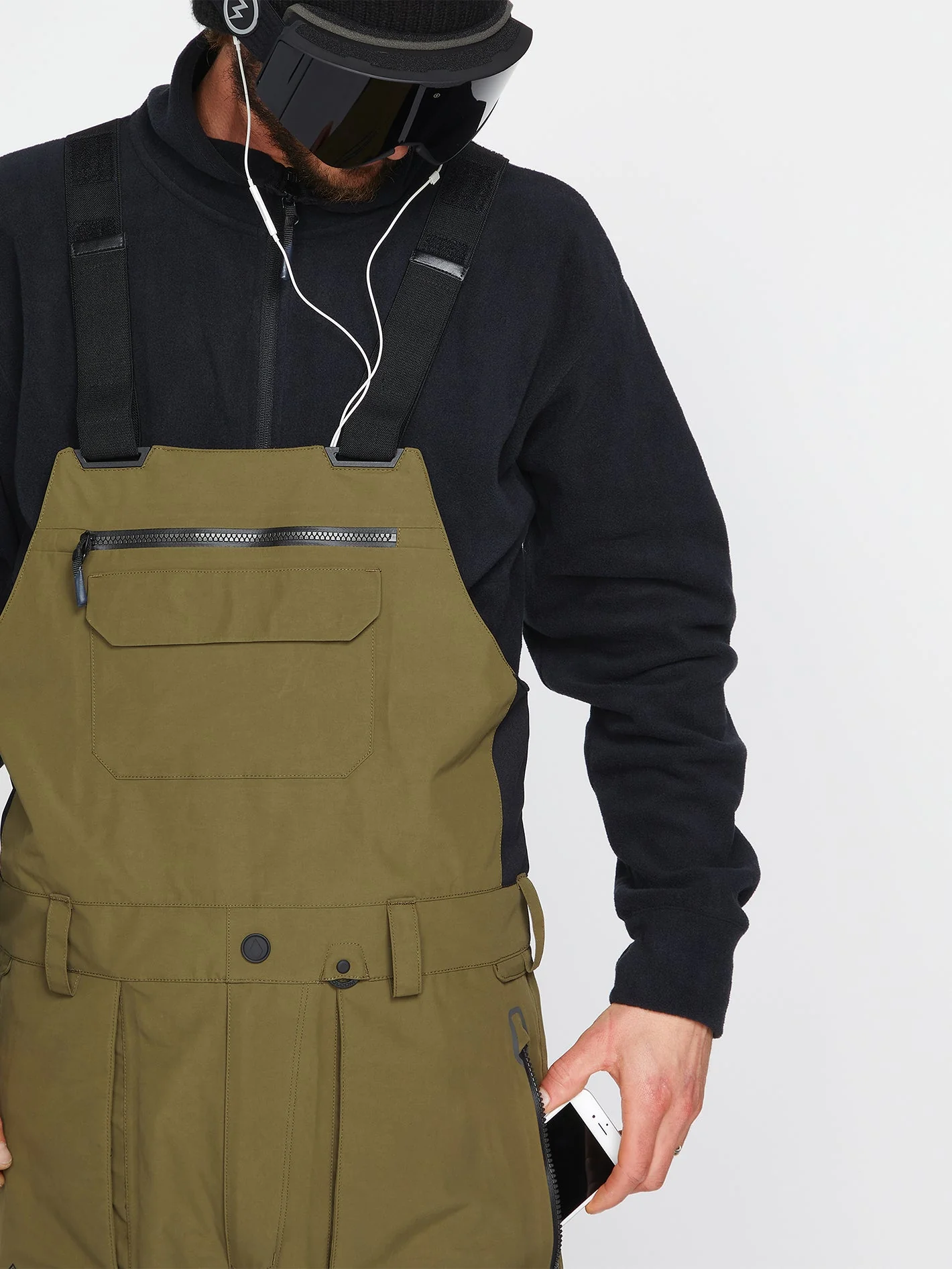 Salopette de snow Rain Gore-Tex - Dark Teak - Image 13