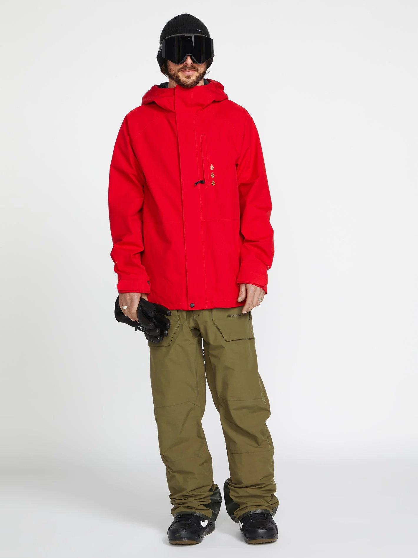 Salopette de snow Rain Gore-Tex - Dark Teak - Image 9