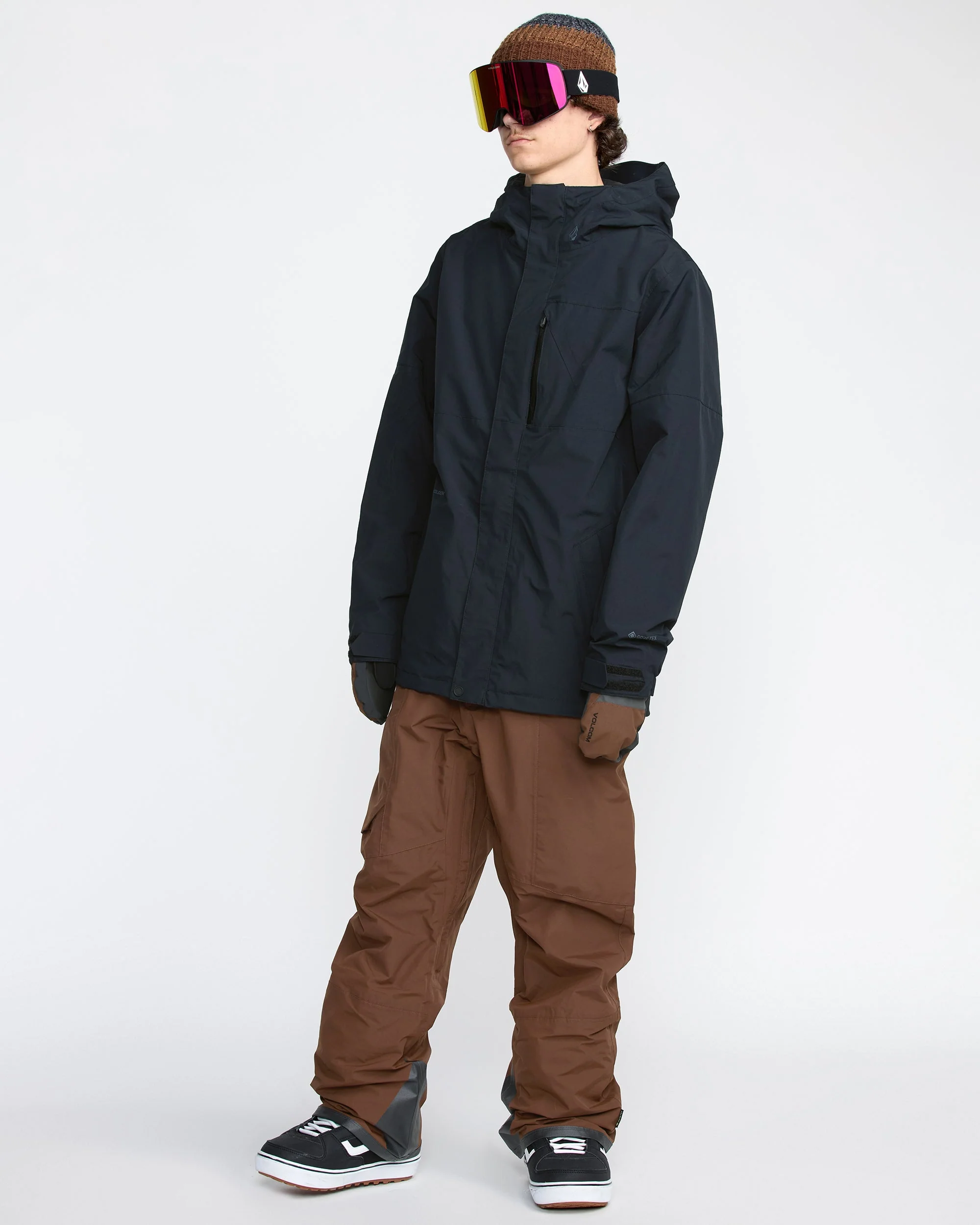 Salopette de snow Gore-Tex Rain - Brown - Image 3