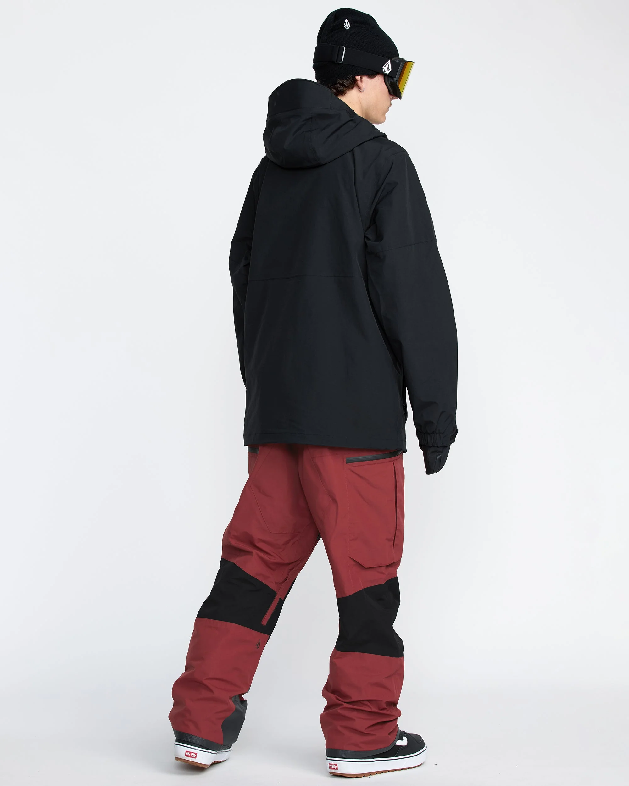 Salopette de snow Gore-Tex Rain - Burnt Red - Image 4