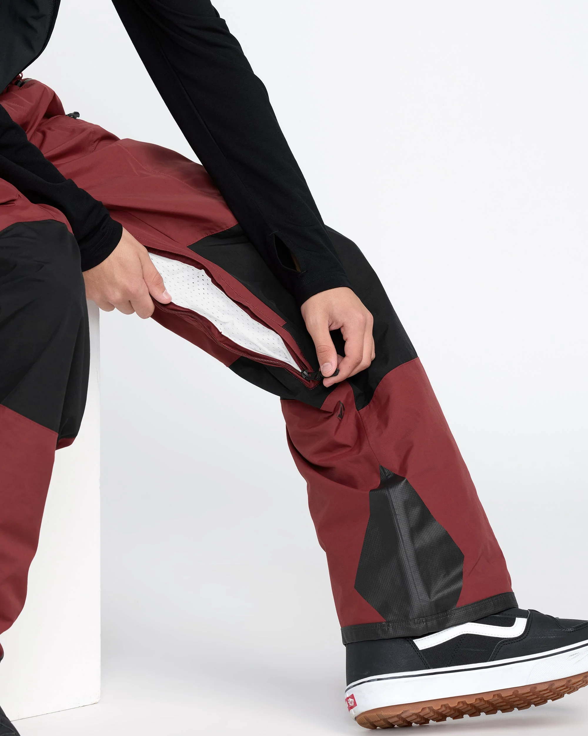 Salopette de snow Gore-Tex Rain - Burnt Red - Image 8