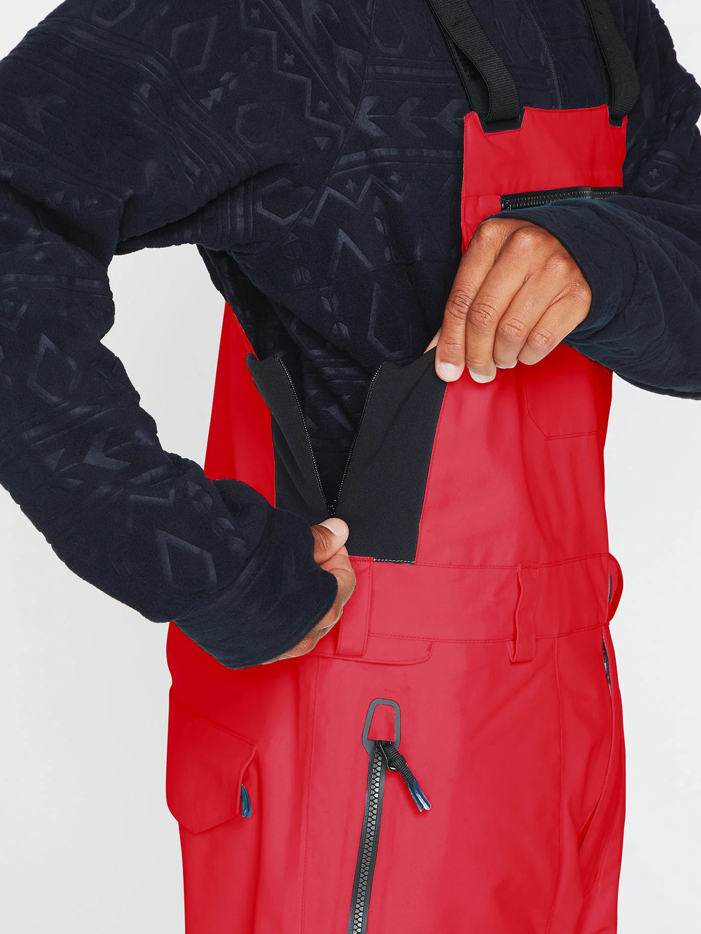 Salopette de snow Rain Gore-Tex - Red - Image 6