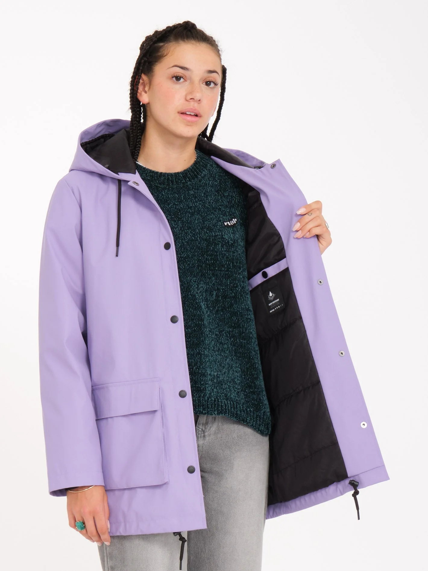 Manteau Rainsity - PAISLEY PURPLE - Image 4