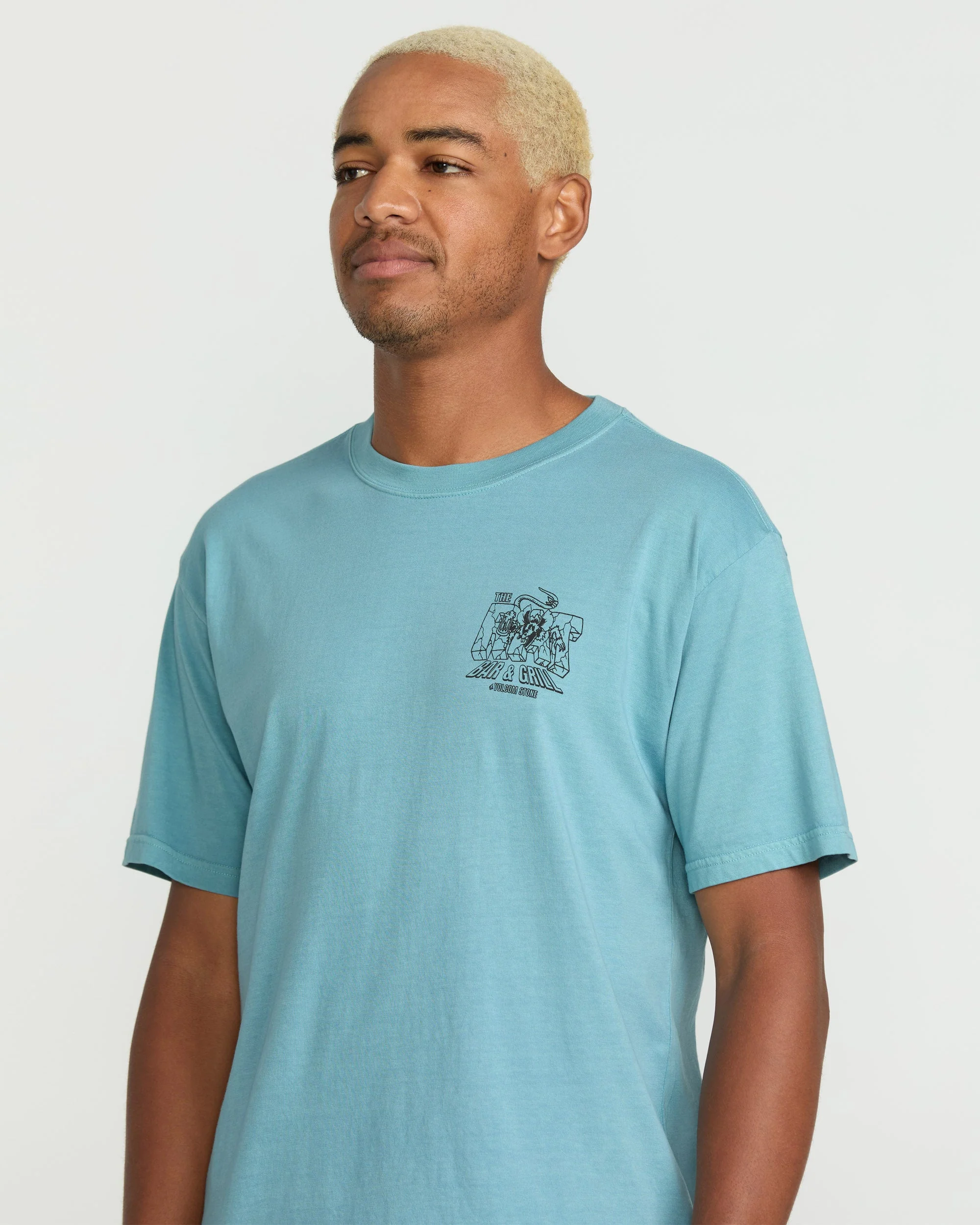T-Shirt Rat Bar - Used Blue - Image 2