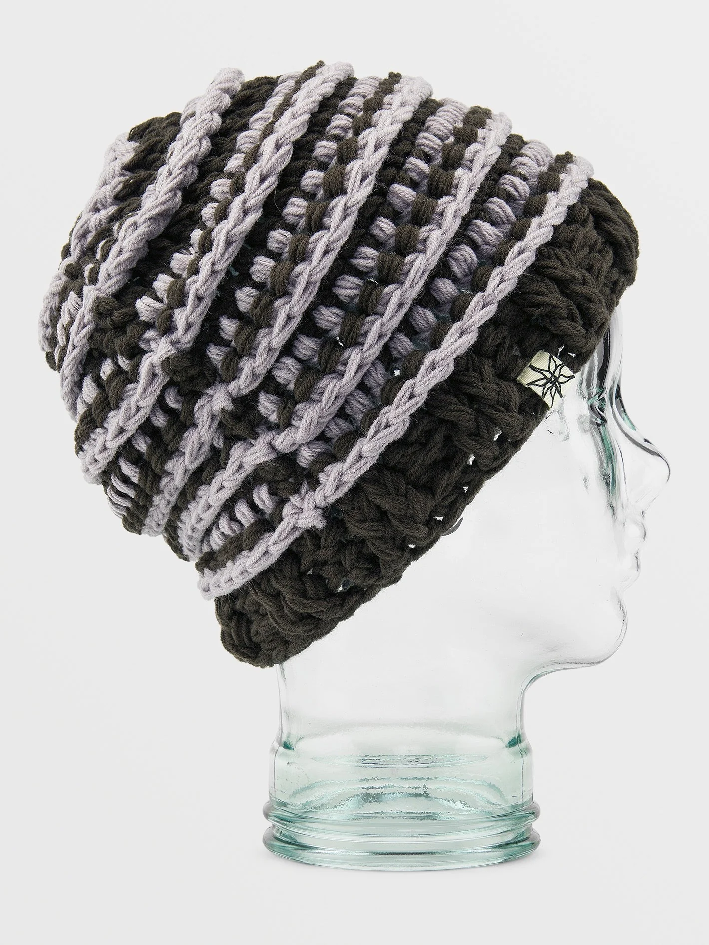 Bonnet en maille Rav - BROWN