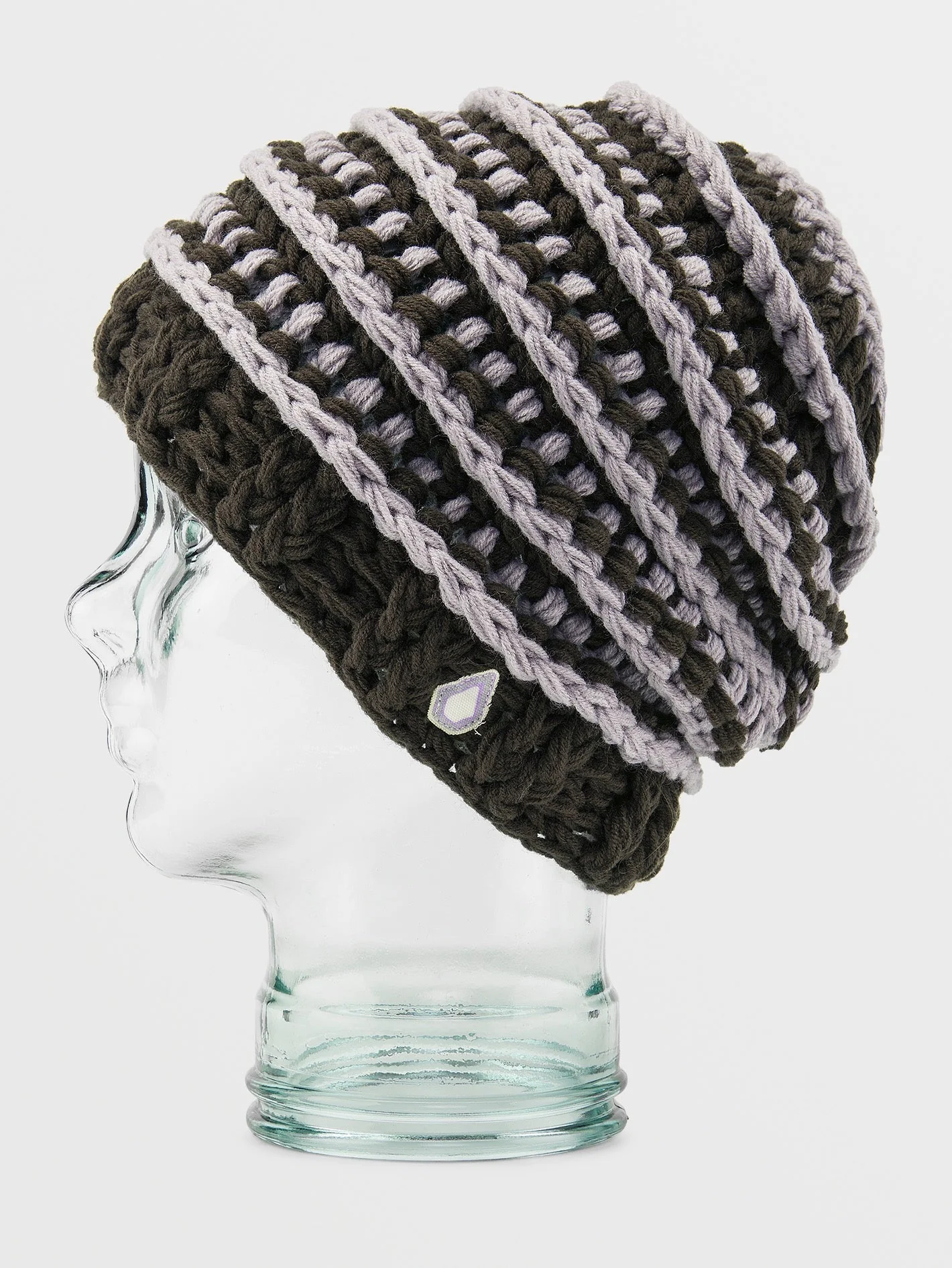 Bonnet en maille Rav - BROWN - Image 2