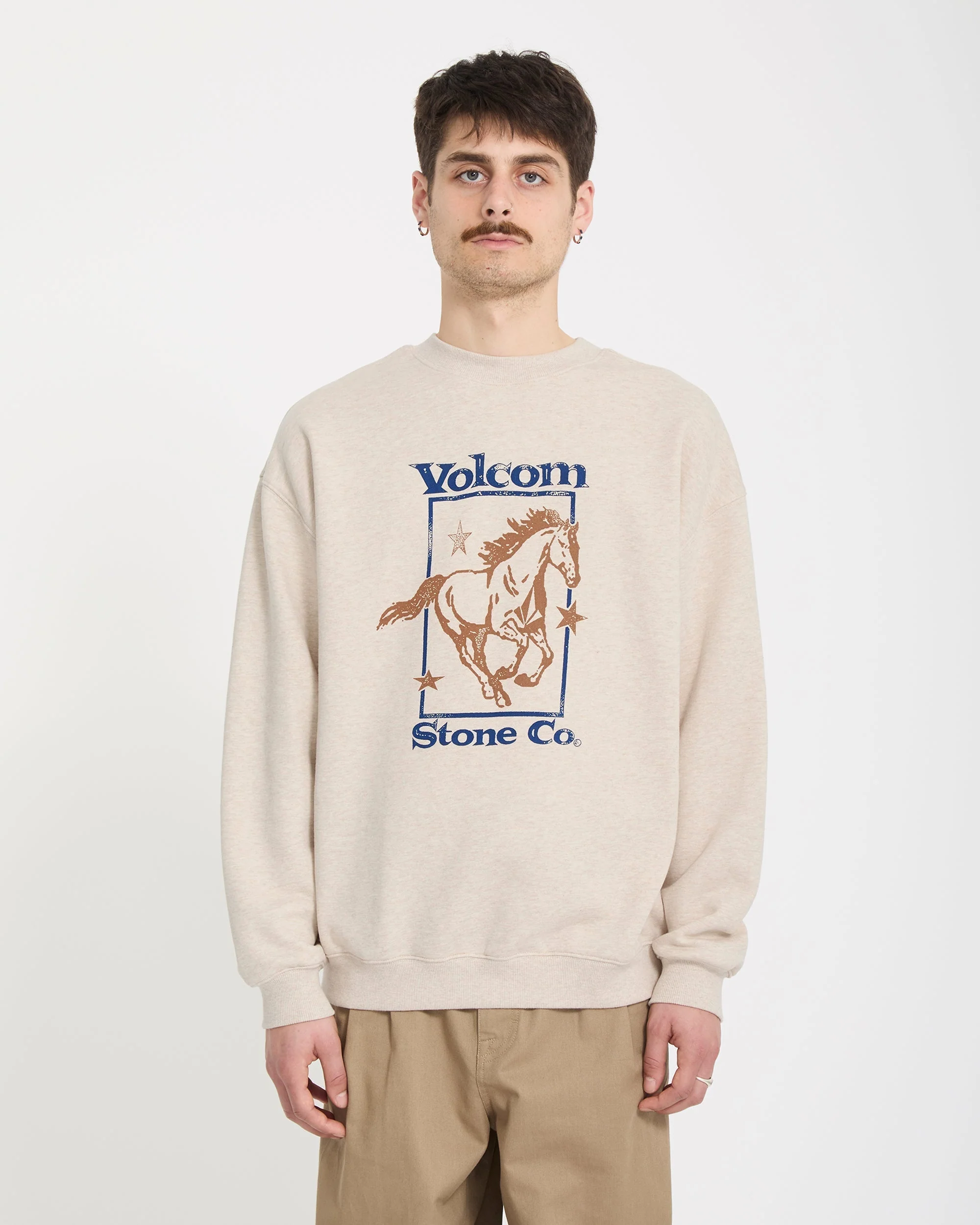 Sweatshirt Recto Verso - Dust Heather