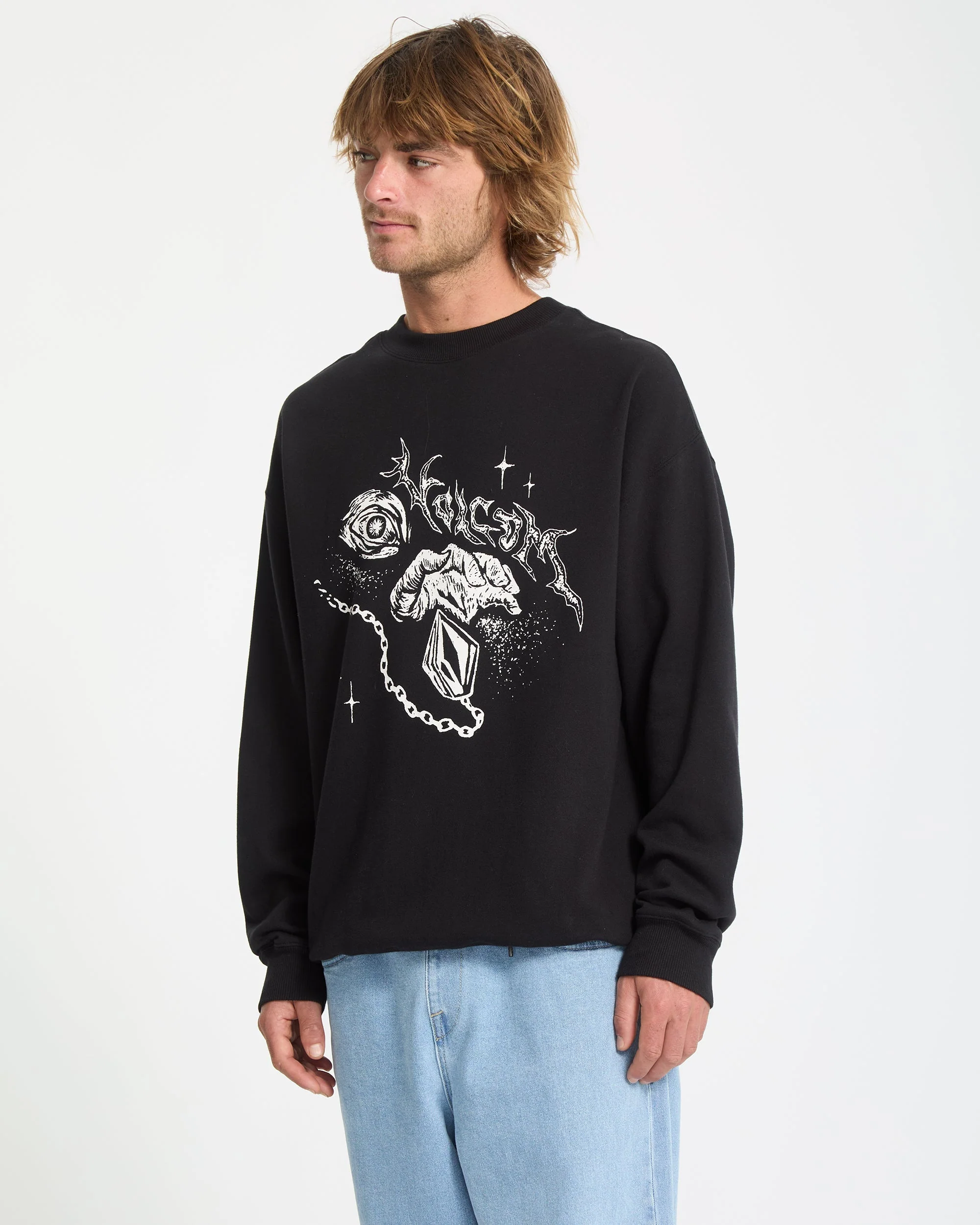Sweatshirt Recto Verso - Black - Image 11
