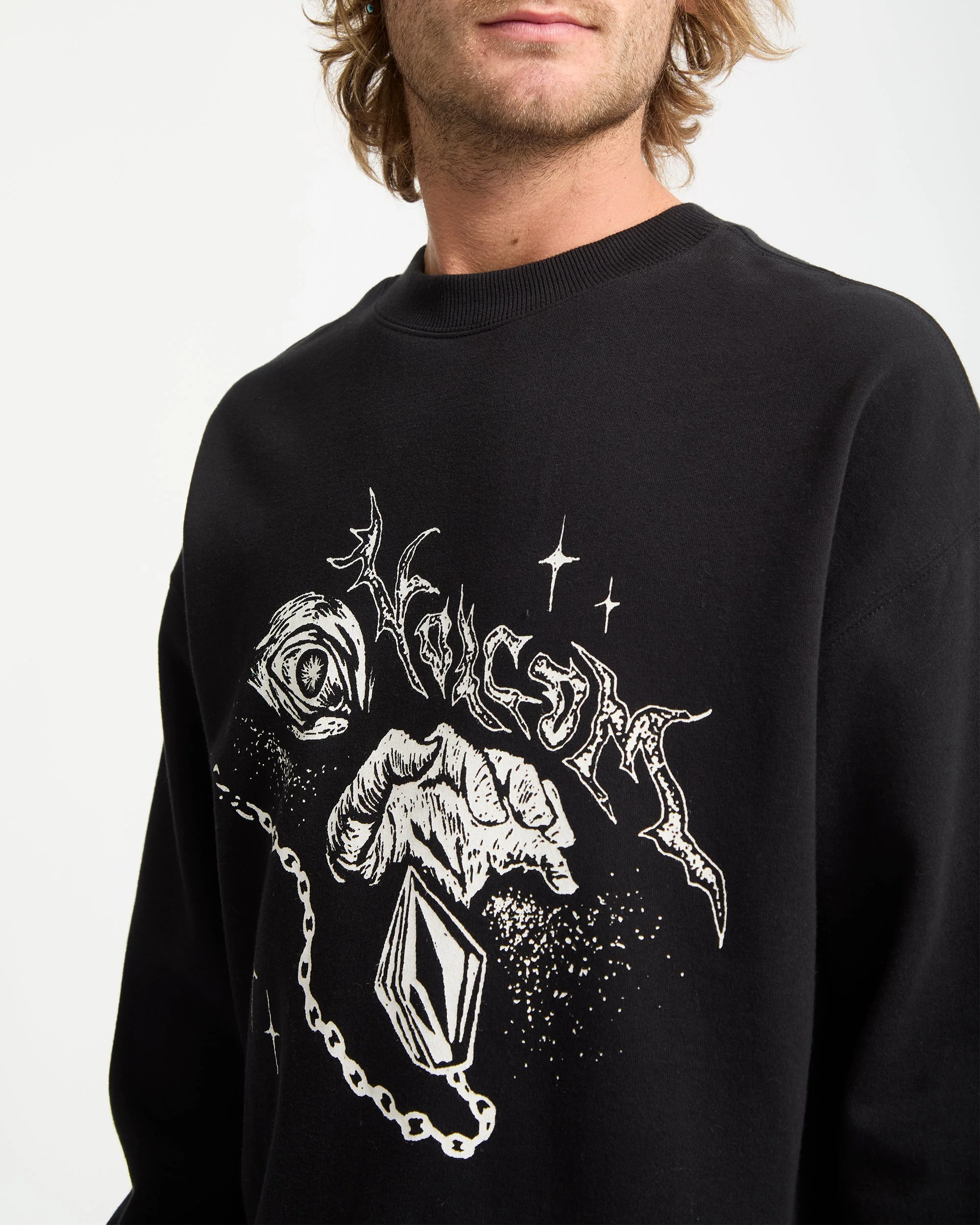 Sweatshirt Recto Verso - Black - Image 5