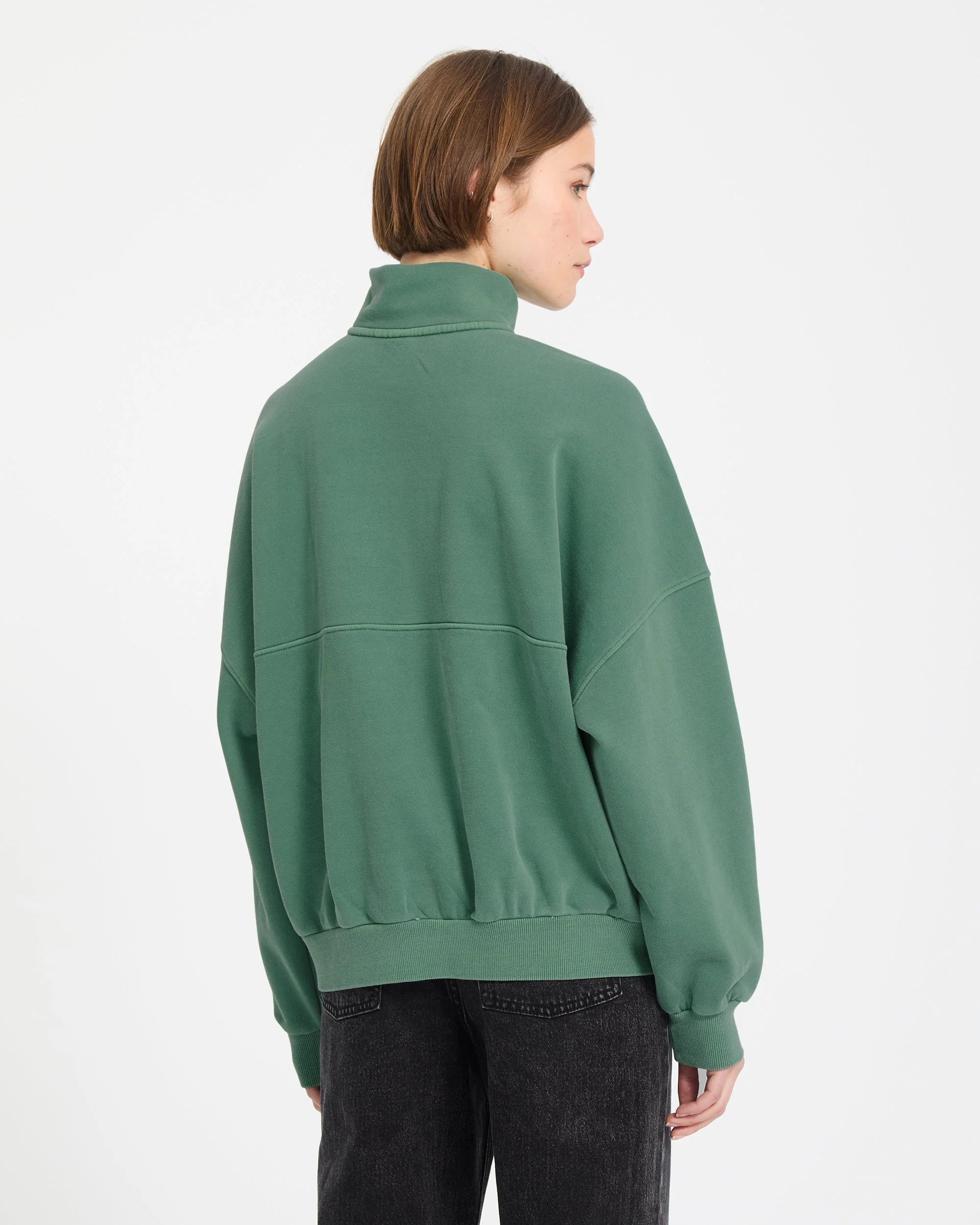 Sweatshirt Reetrostone Up - Evergreen - Image 2